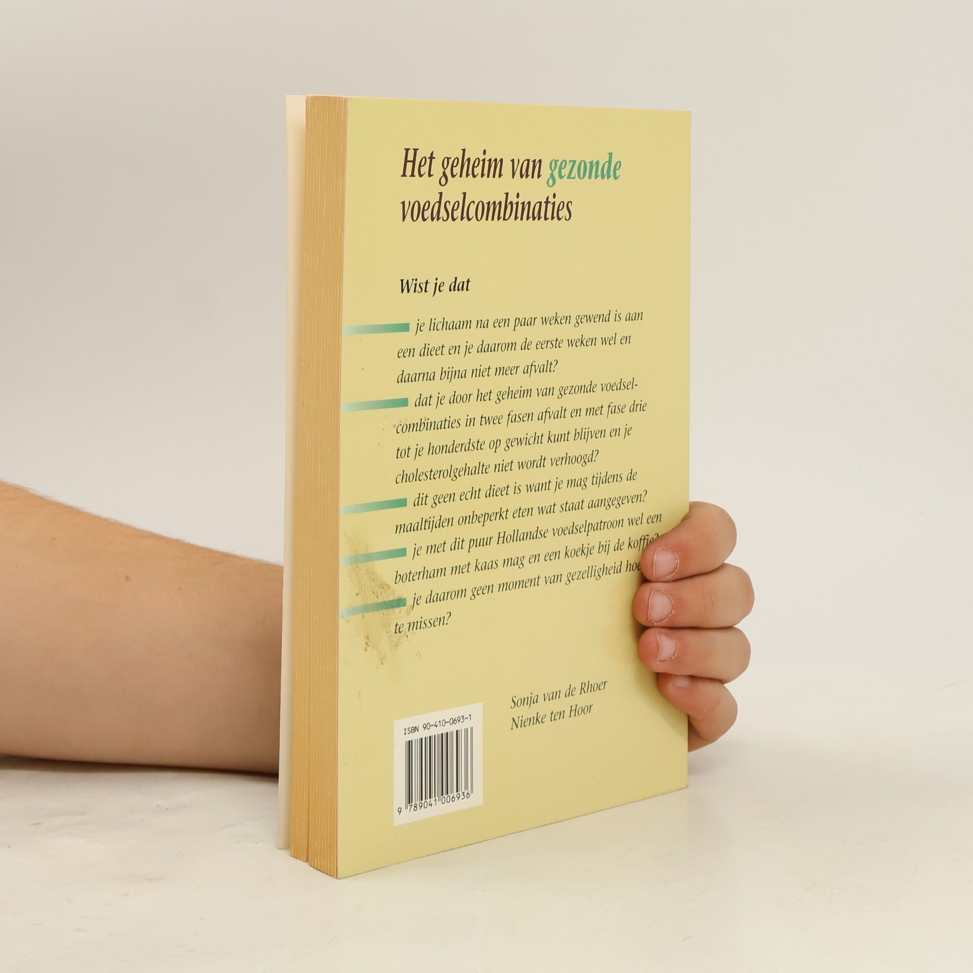 Sonja van de Rhoer Eet en blijf slank