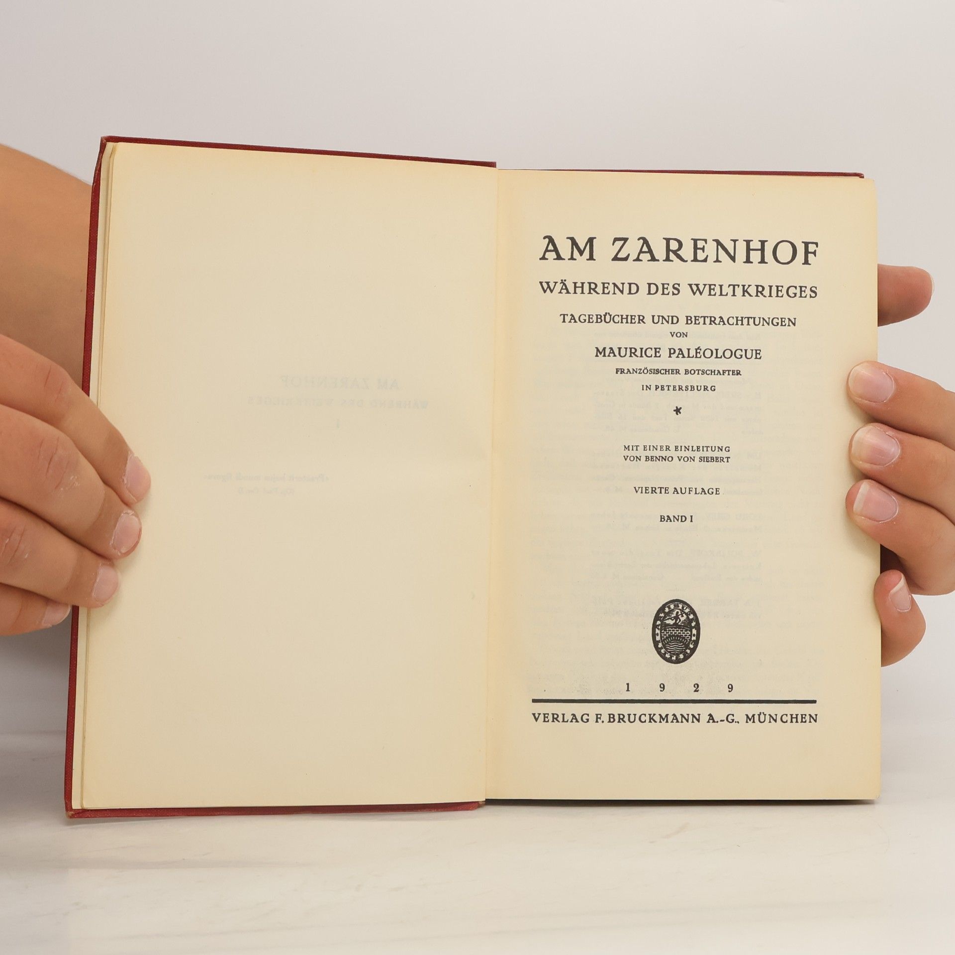 Maurice Paléologue Am Zarenhof Während des Weltkrieges