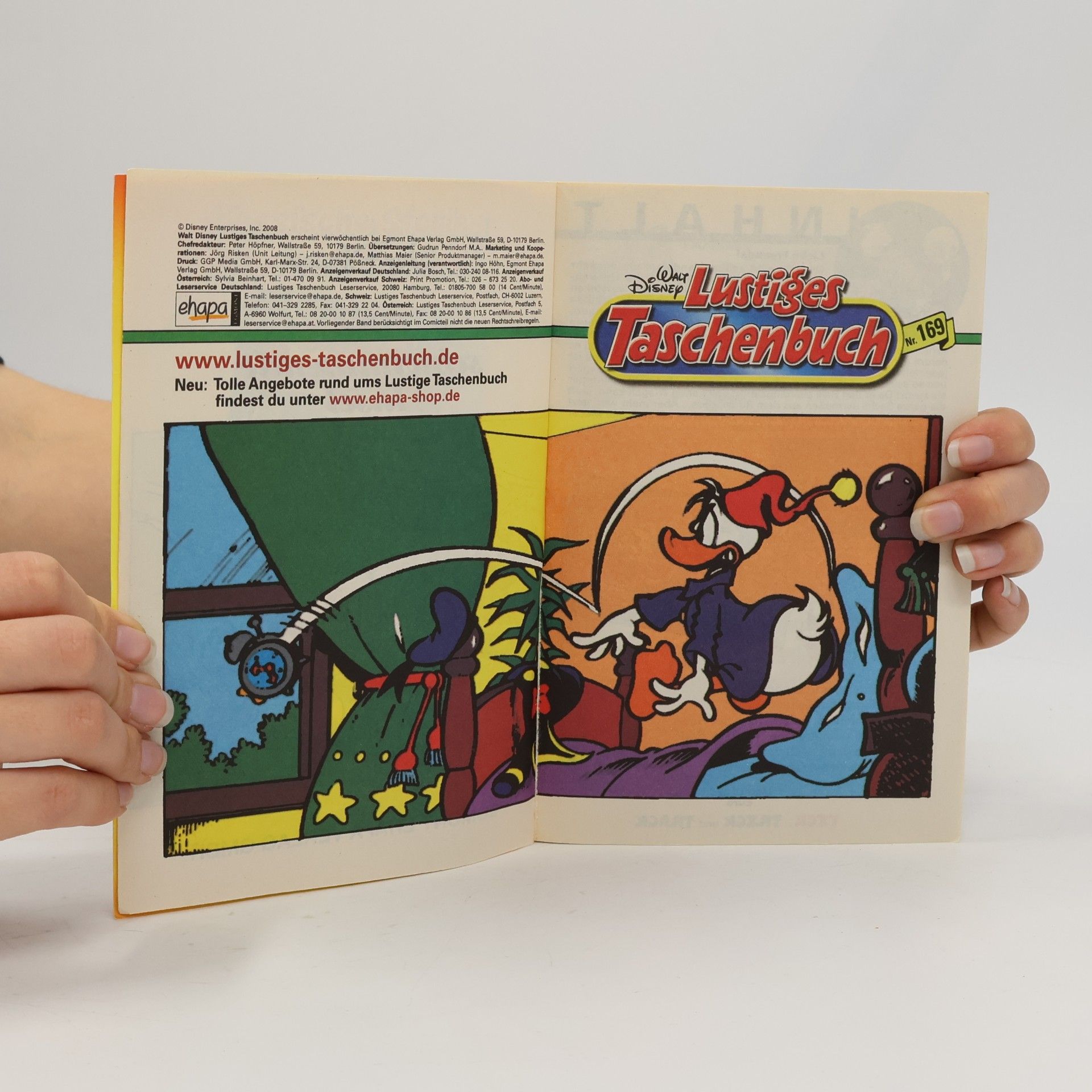 Walt Disney Lustiges Taschenbuch 169. Die schwimmende Insel