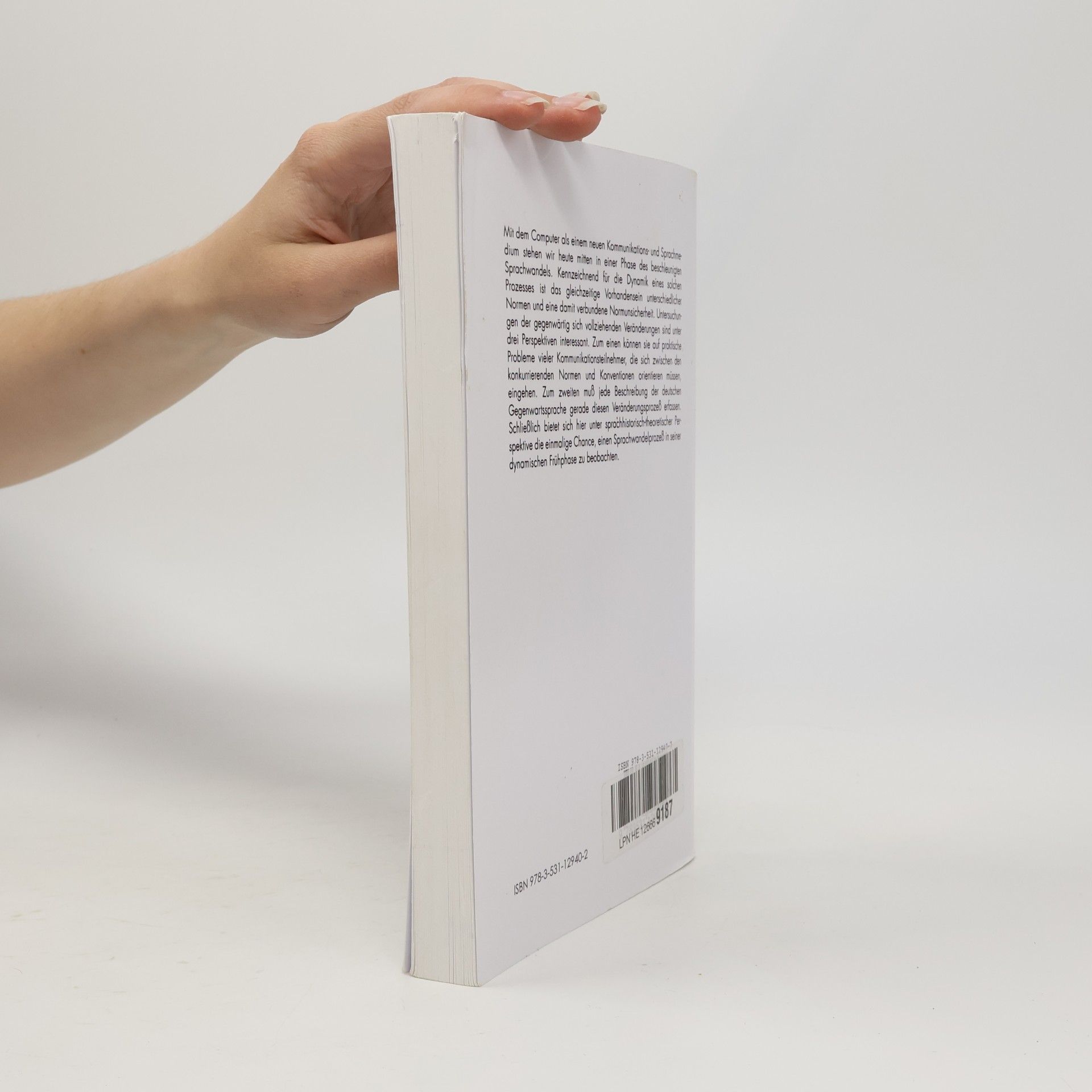 Rüdiger Weingarten Sprachwandel durch Computer (German Edition)