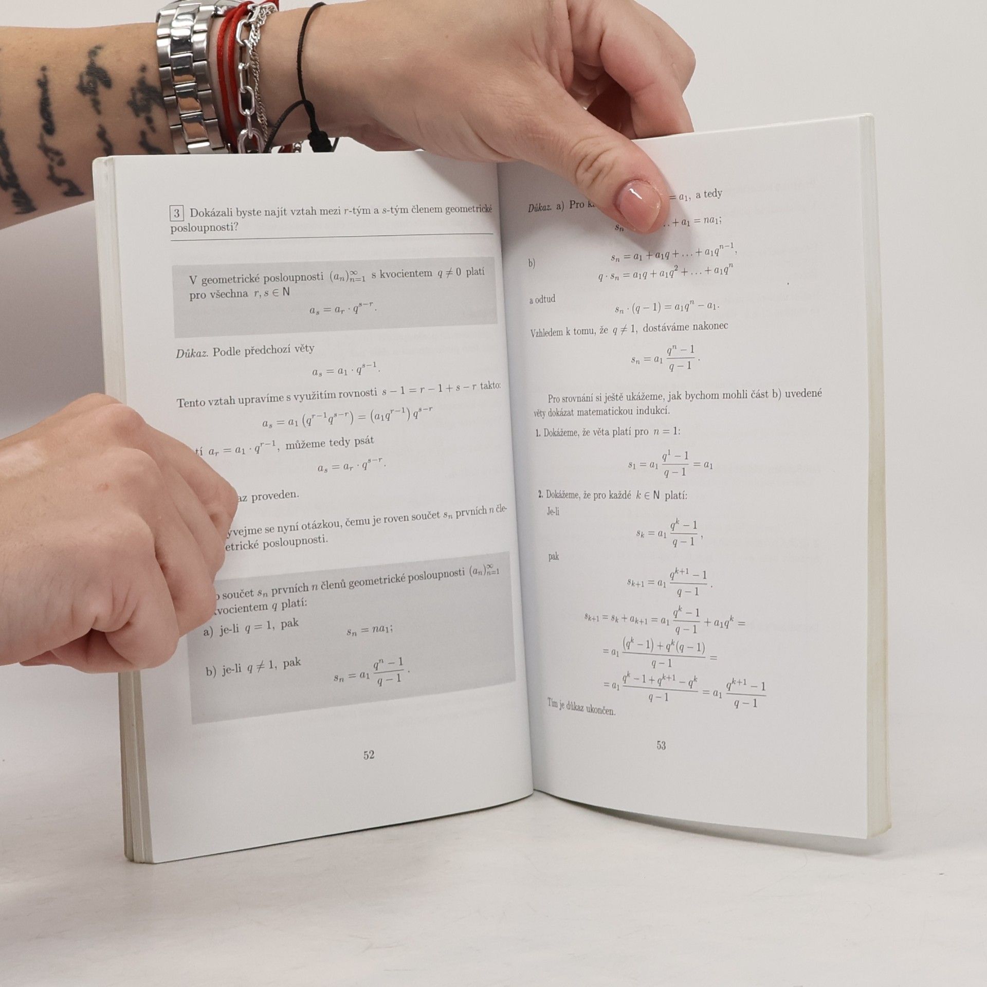 Oldřich Odvárko Matematika pro gymnázia. Posloupnosti a řady