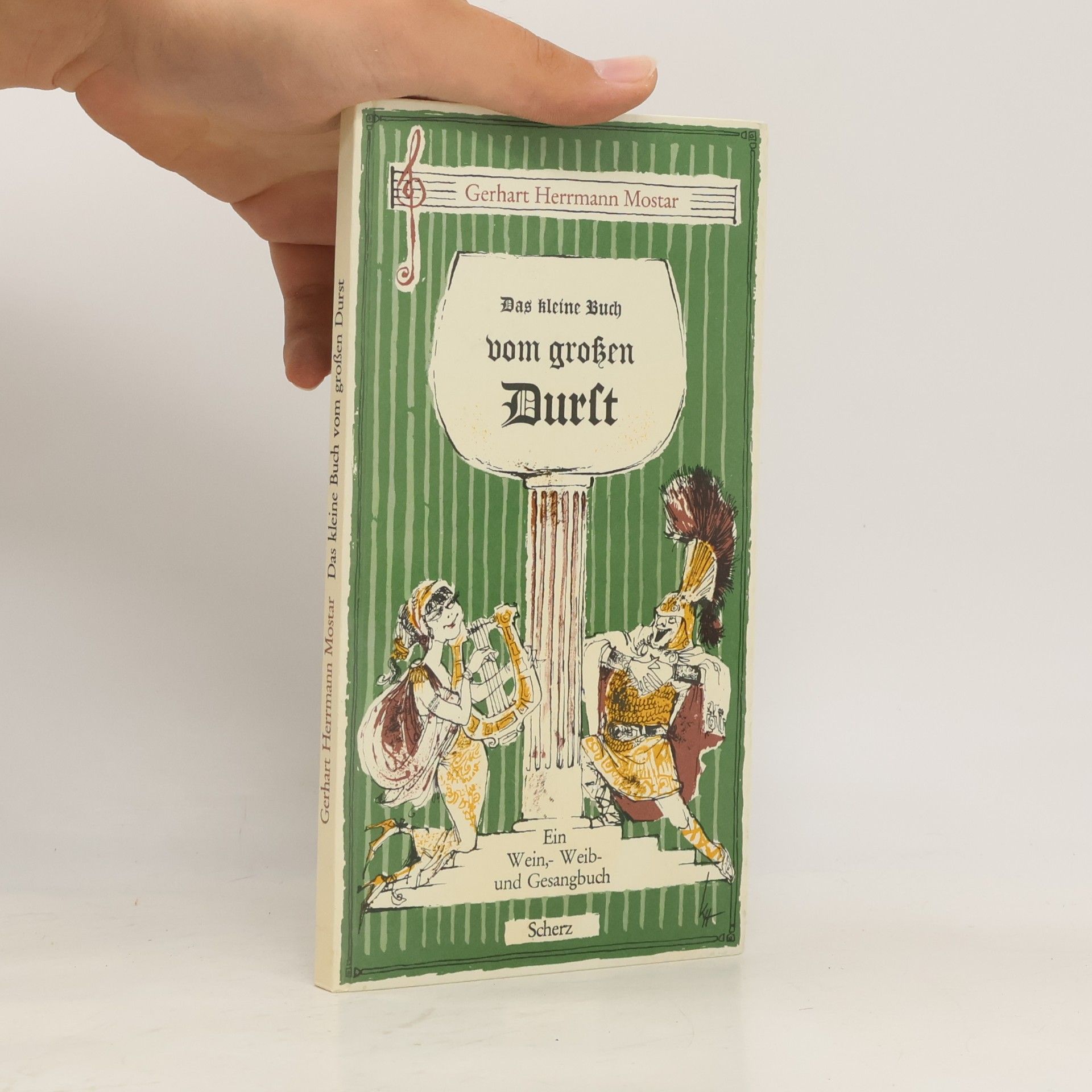 Herrmann Mostar Das kleine Buch vom grossen Durst