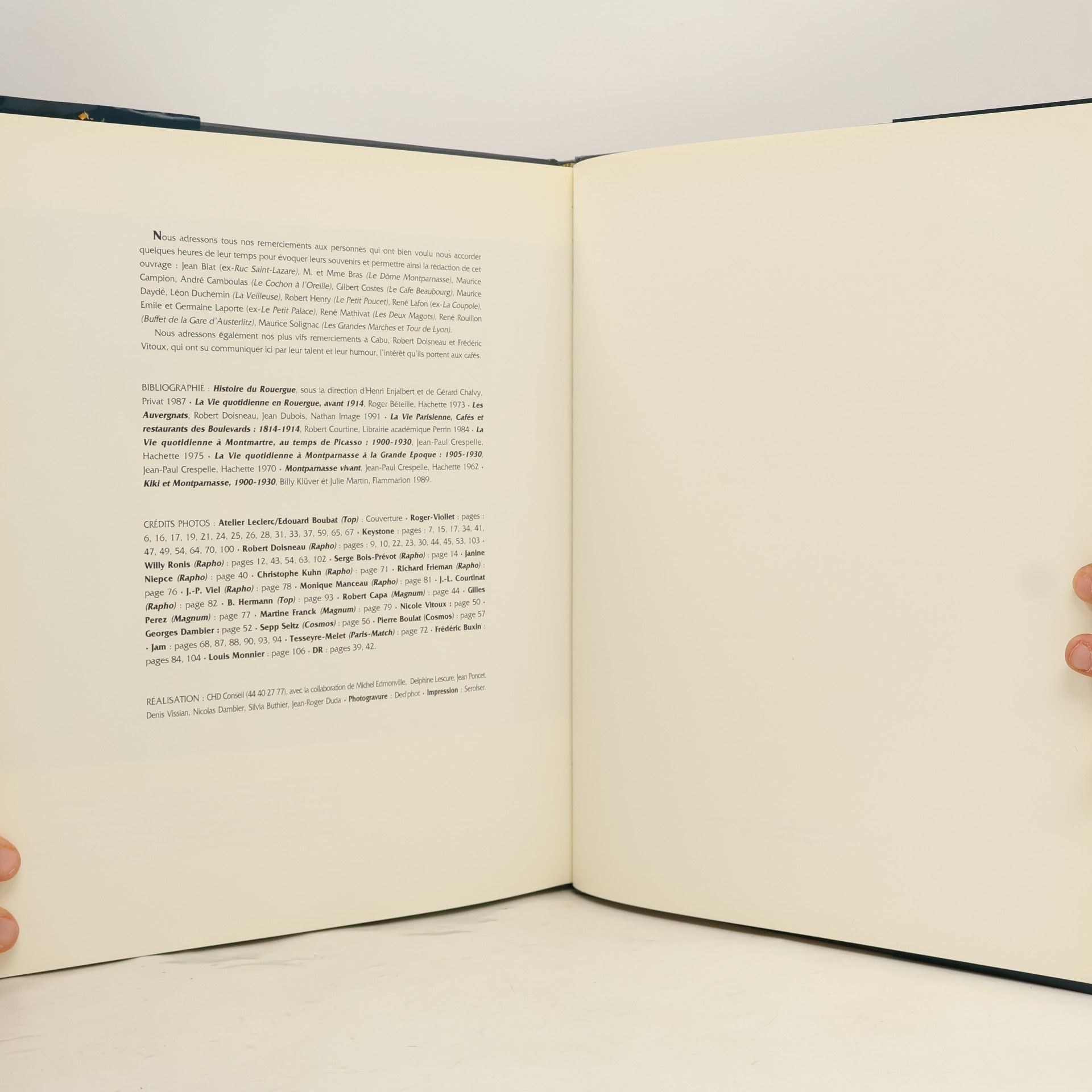 Autores varios 100 ans de cafes parisiens