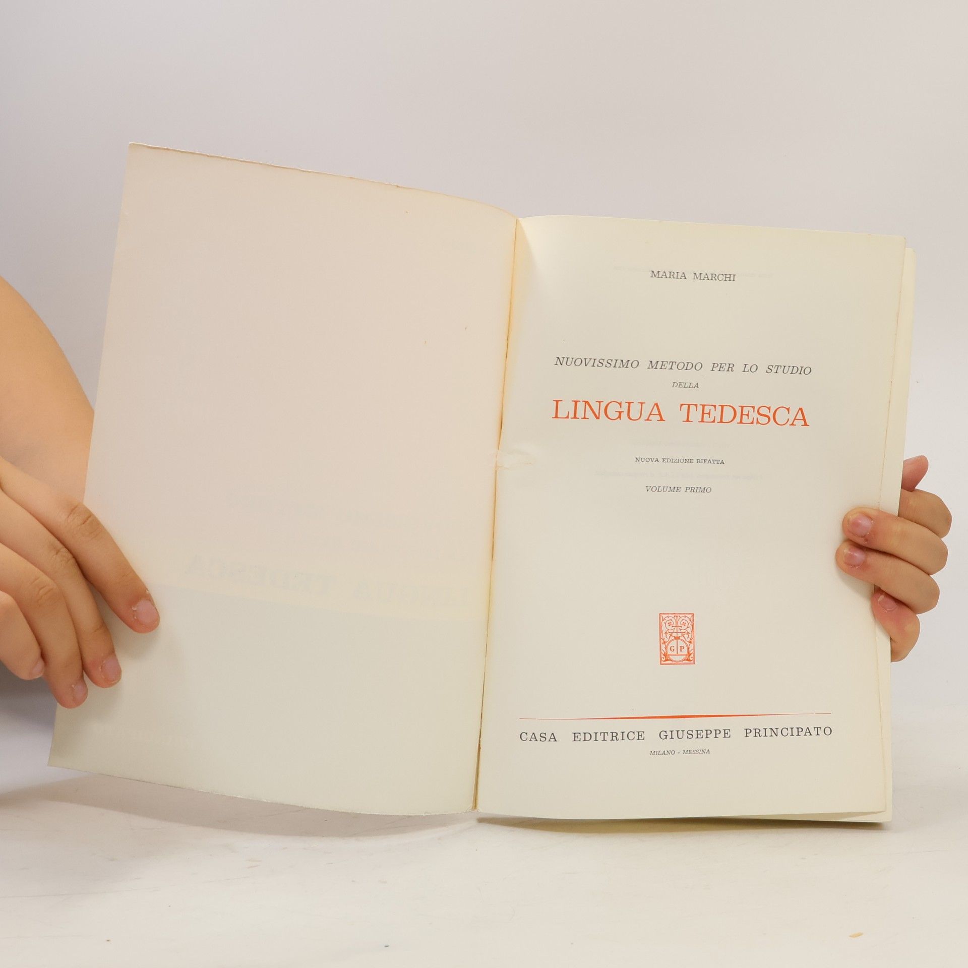Maria Marchi Nuovissimo metodo per lo studio della lingua tedesca 1