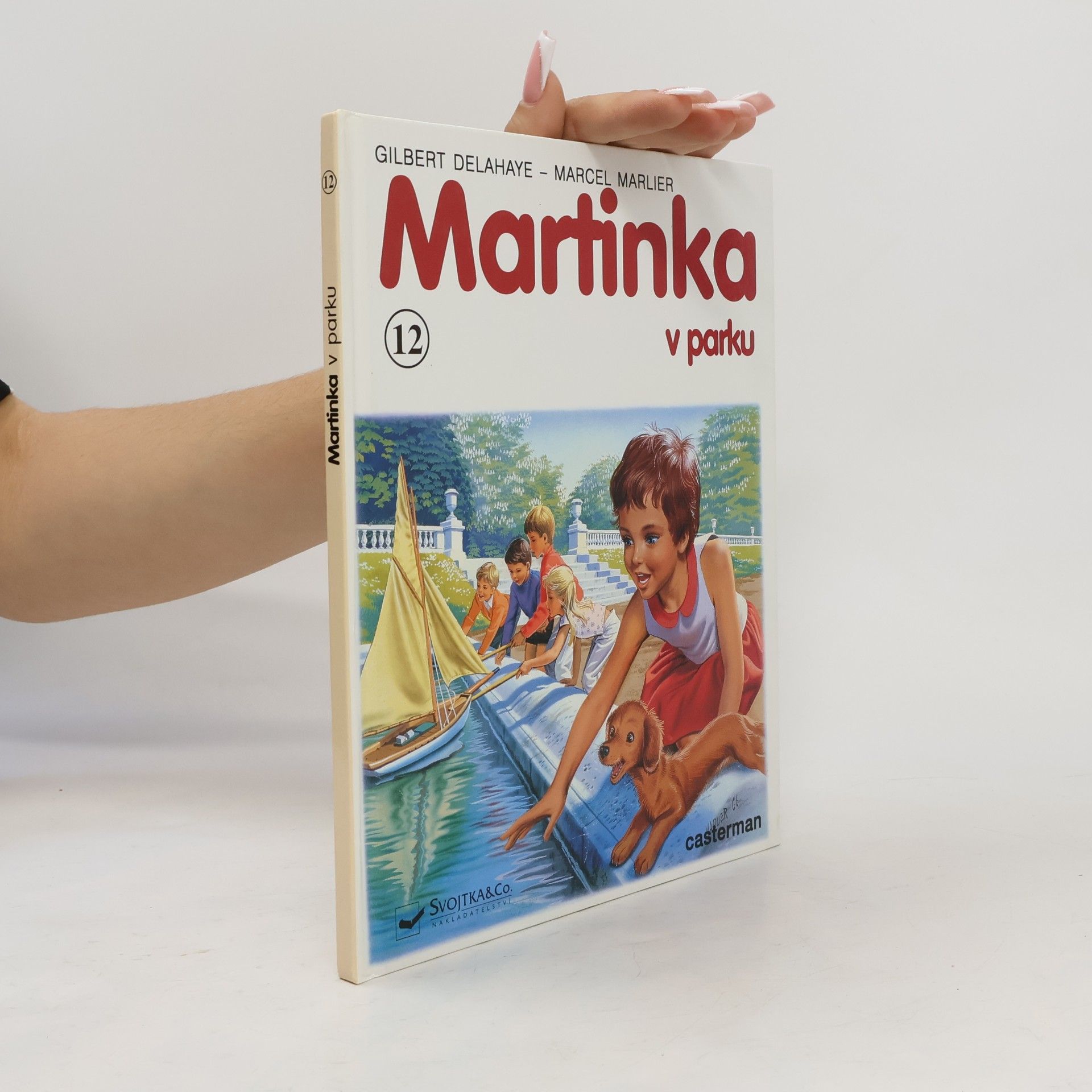 Gilbert Delahaye Martinka v parku