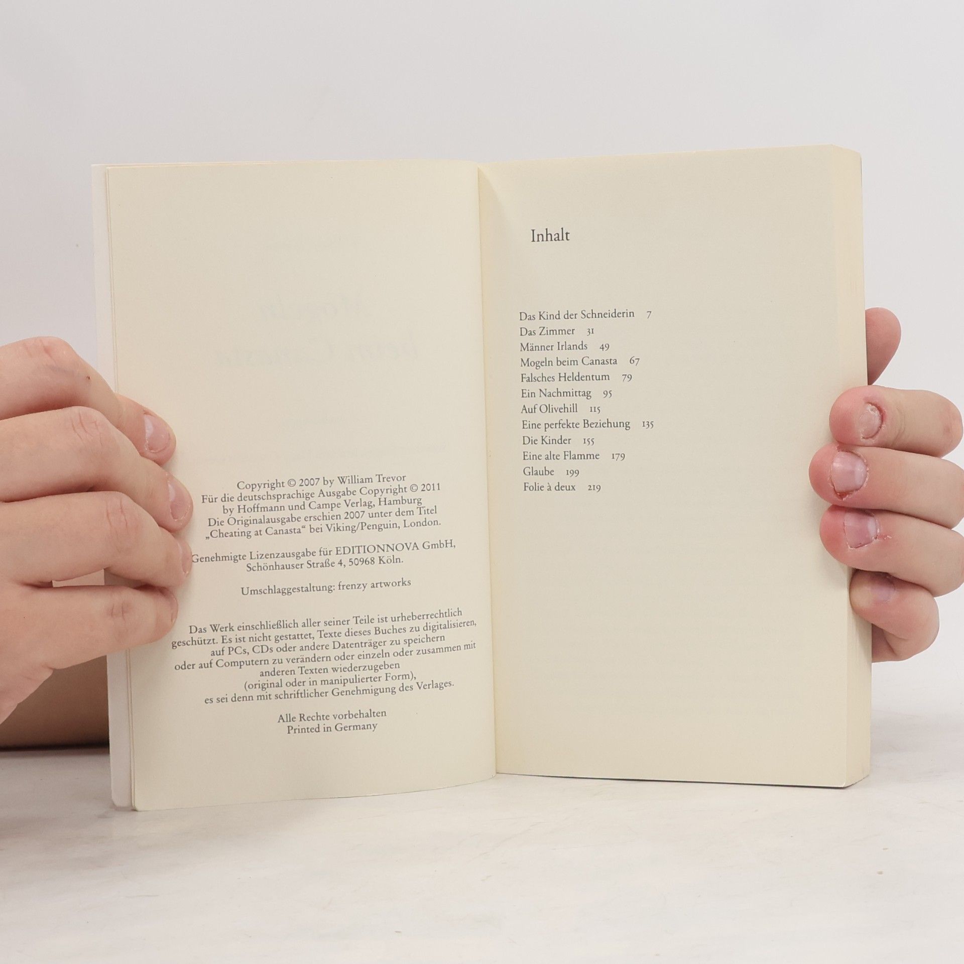 William Trevor Mogeln beim Canasta
