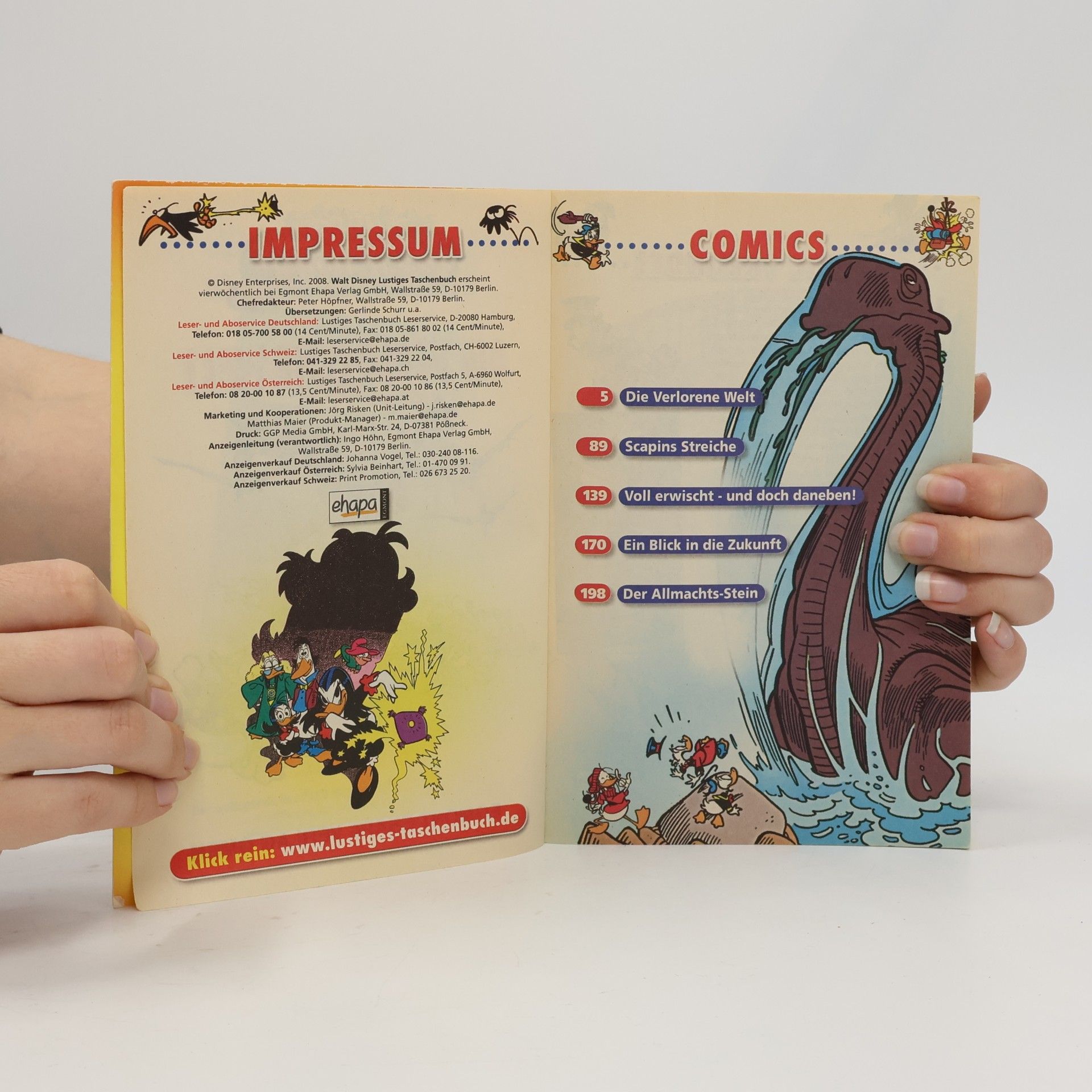 Walt Disney Lustiges Taschenbuch 213