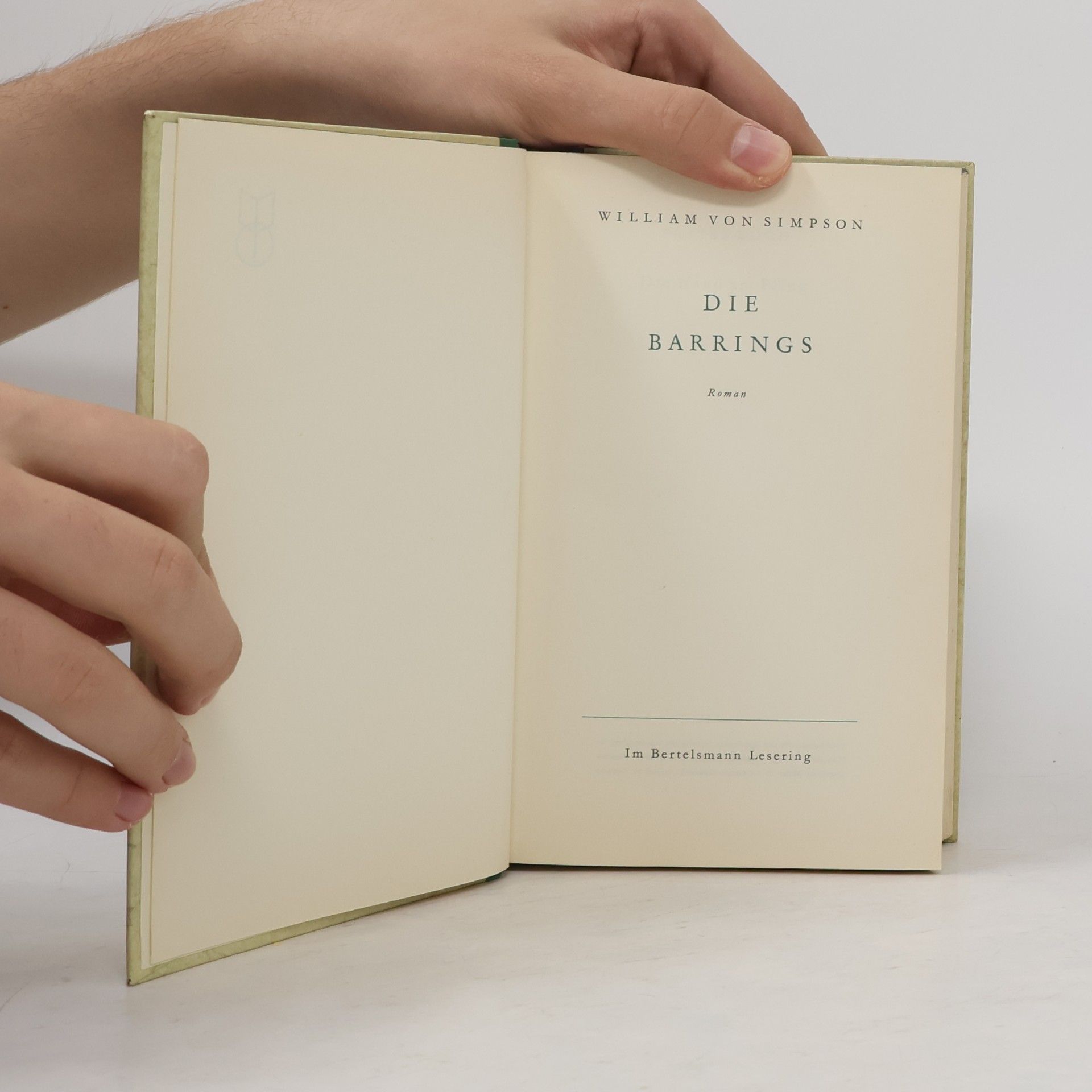 H. Williams von Simpson Die Barrings