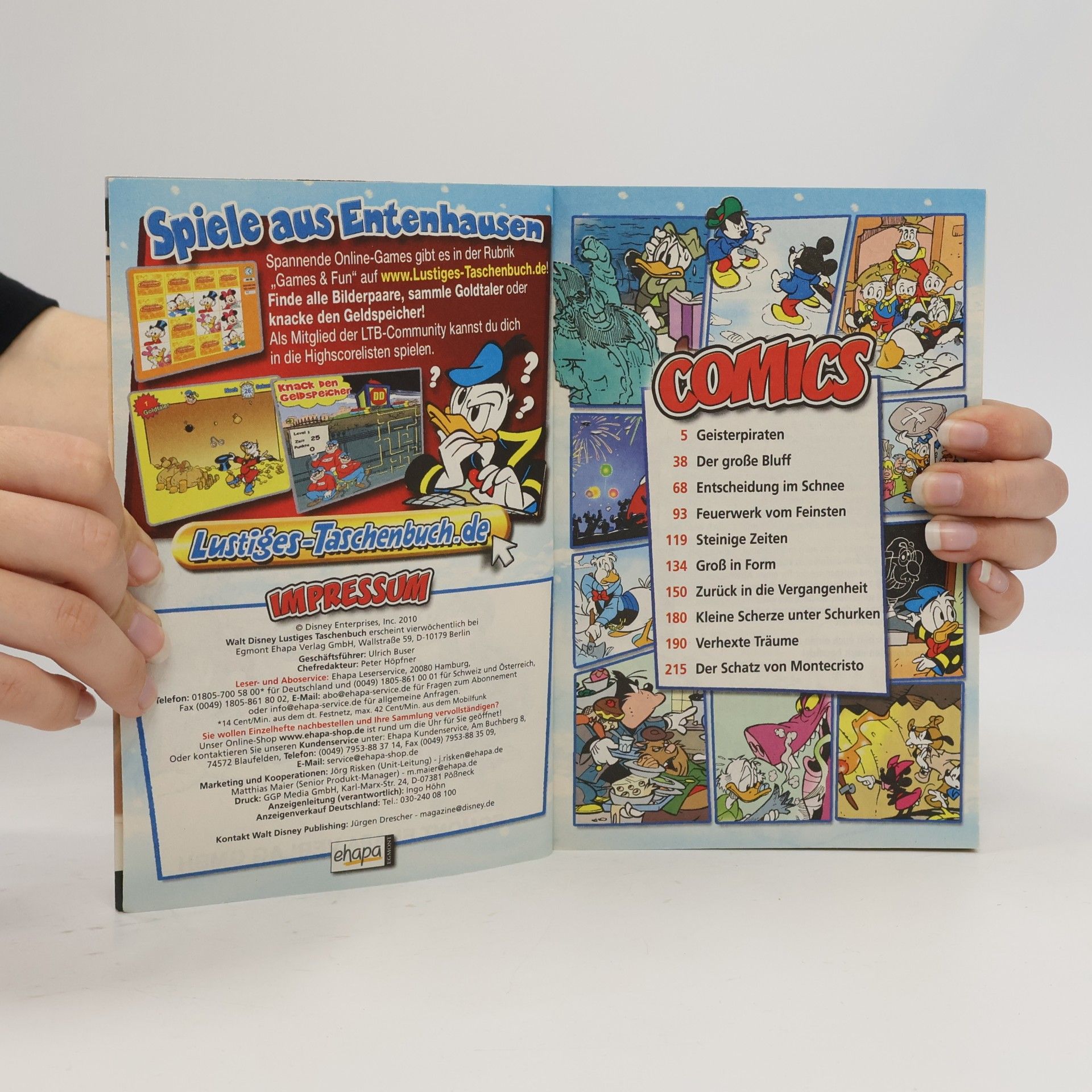 Walt Disney Lustiges Taschenbuch 410. Winterzauber