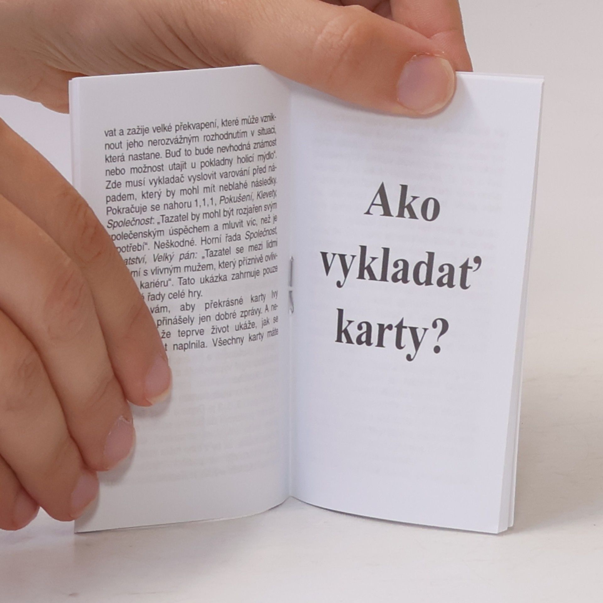 Iva Hüttnerová Vykládací karty Ivy Hüttnerové