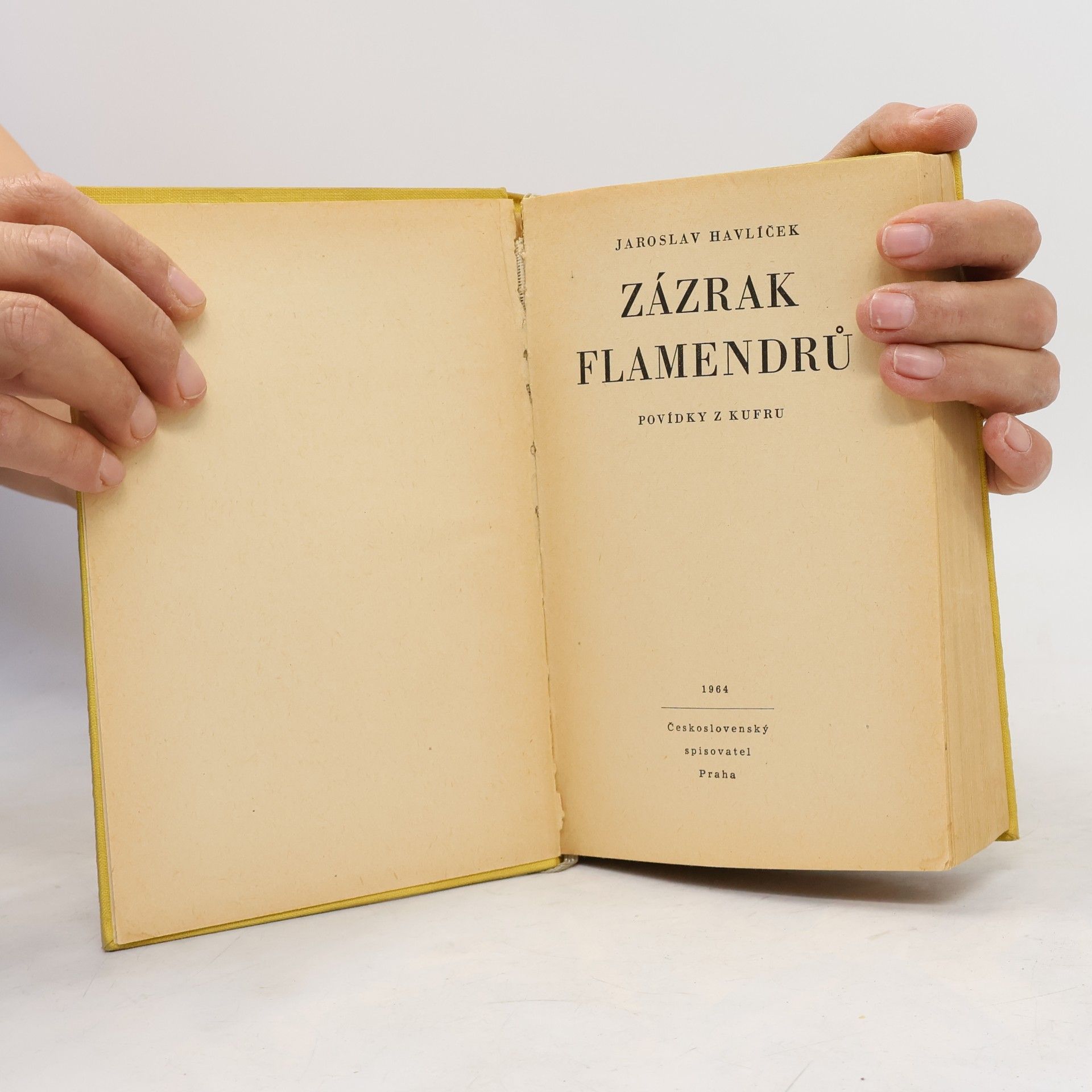 Jaroslav Havlíček Zázrak flamendrů