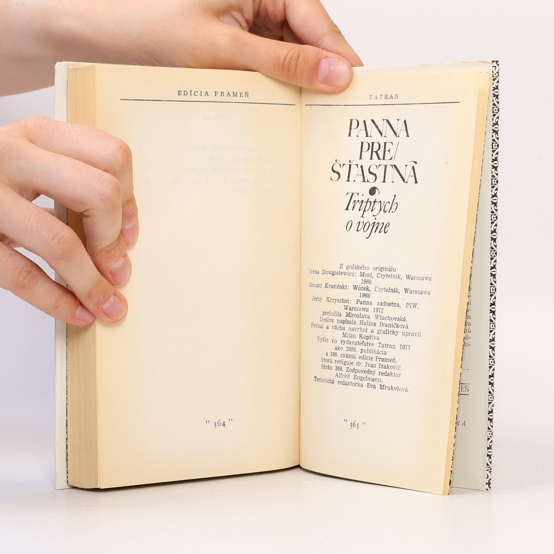Autorenkollektiv Panna pre/šťastná. Triptych o vojne