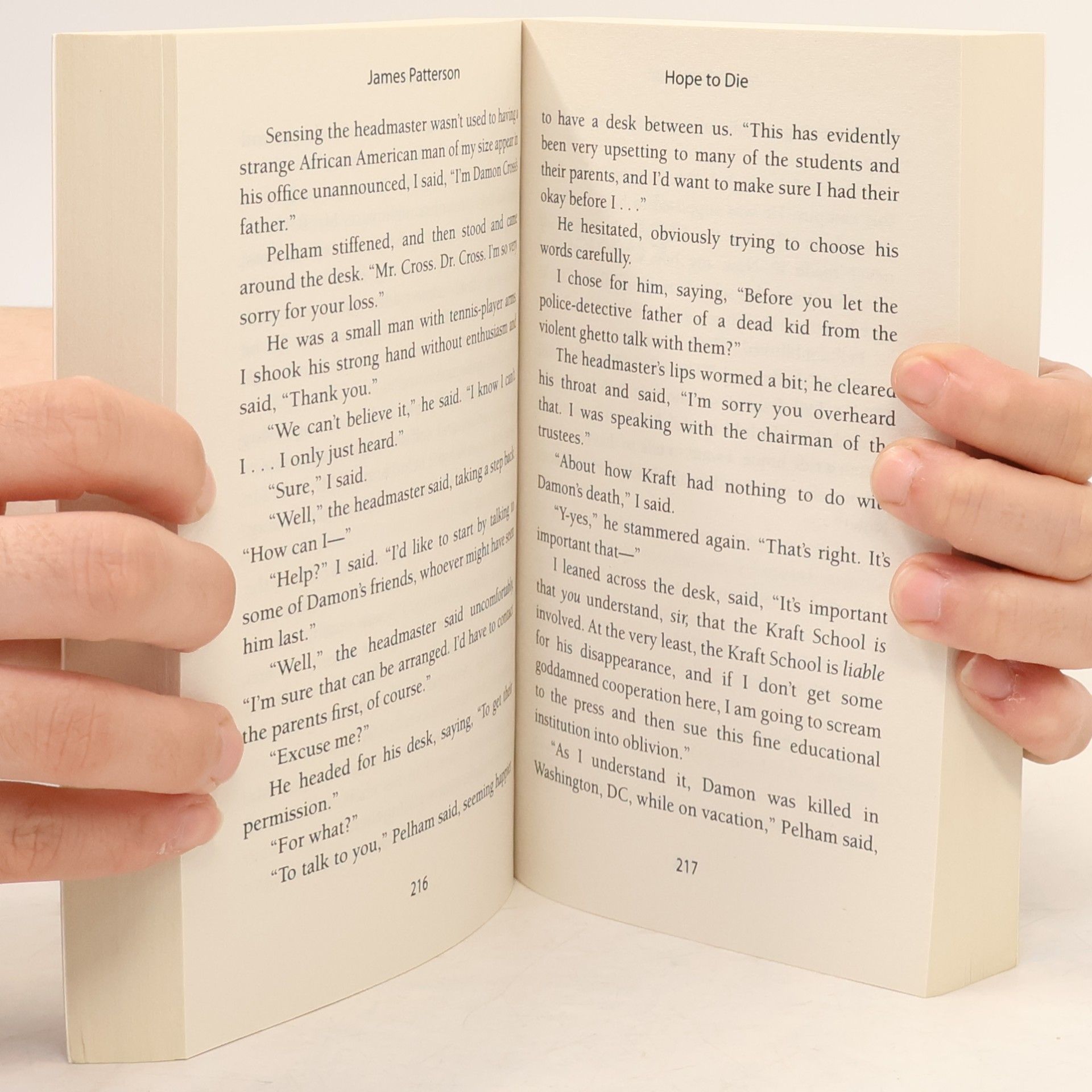 James Patterson Hope to Die