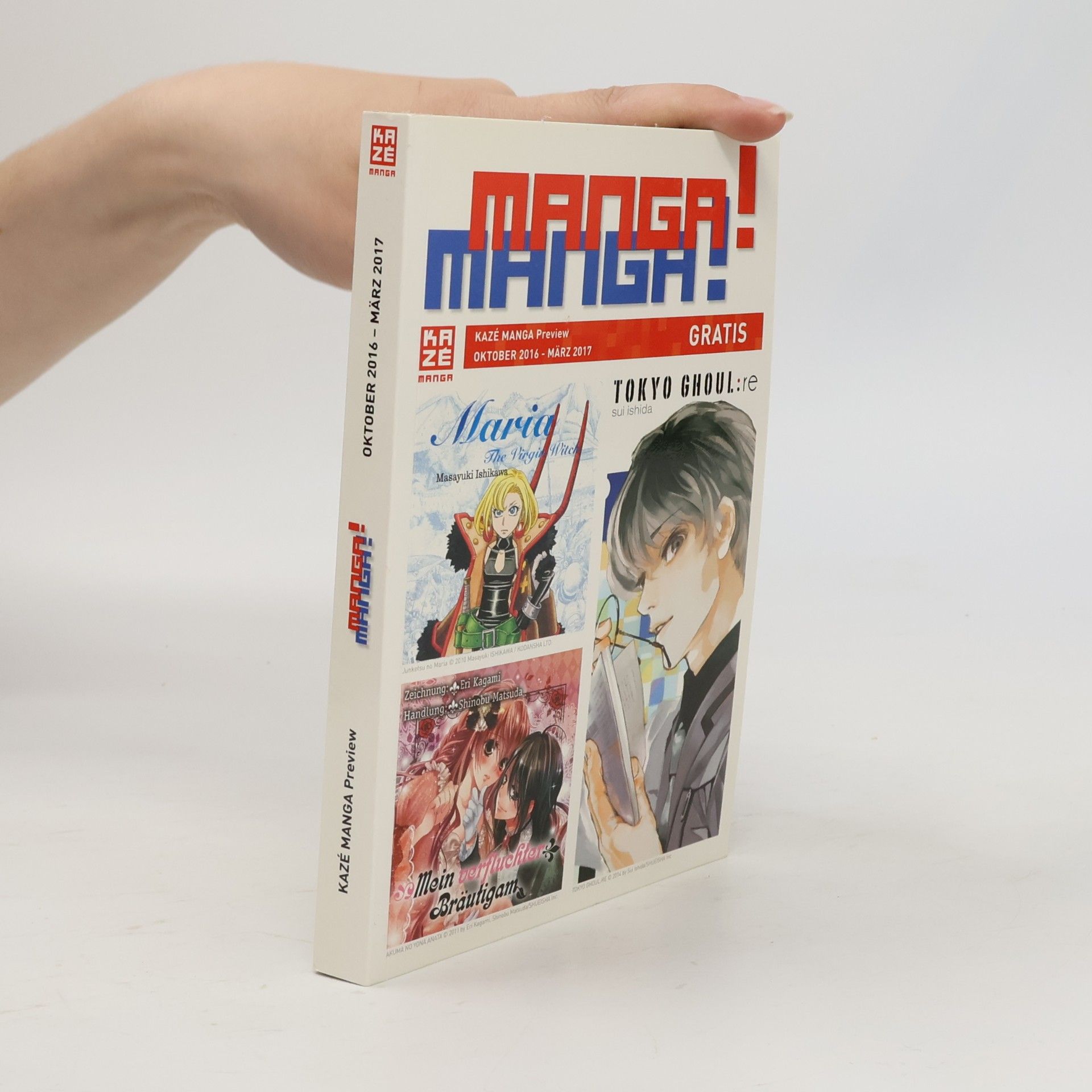Autores varios Manga! Manga! KAZÉ MANGA Preview. Oktober 2016 – März 2017