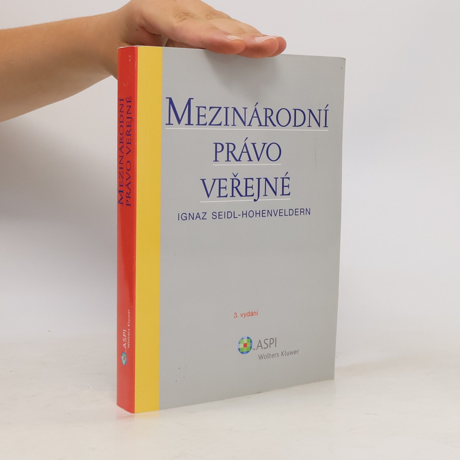 Ignaz Seidl Hohenveldern Mezinárodní právo veřejné