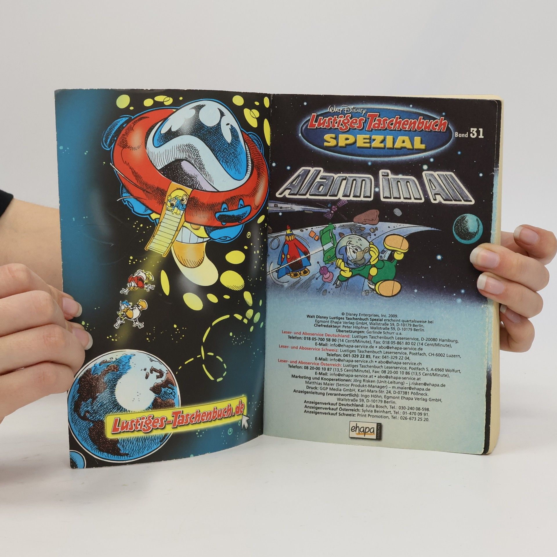 Walt Disney Lustiges Taschenbuch Spezial 31. Alarm im All