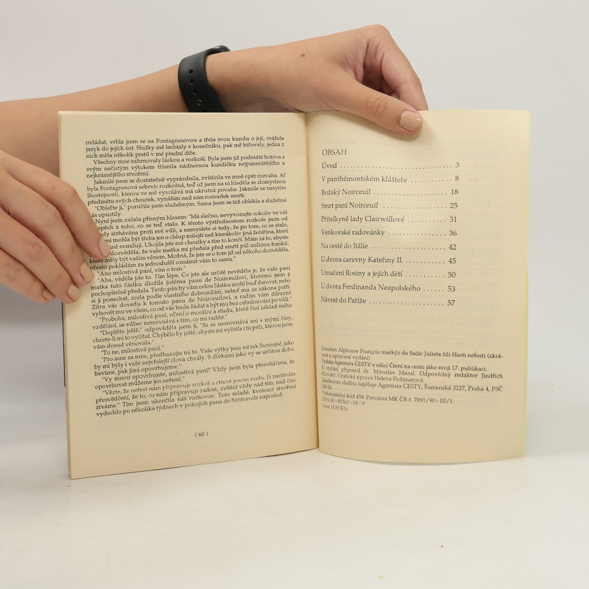 Donatien Alphonse François marquis de Sade Julietta