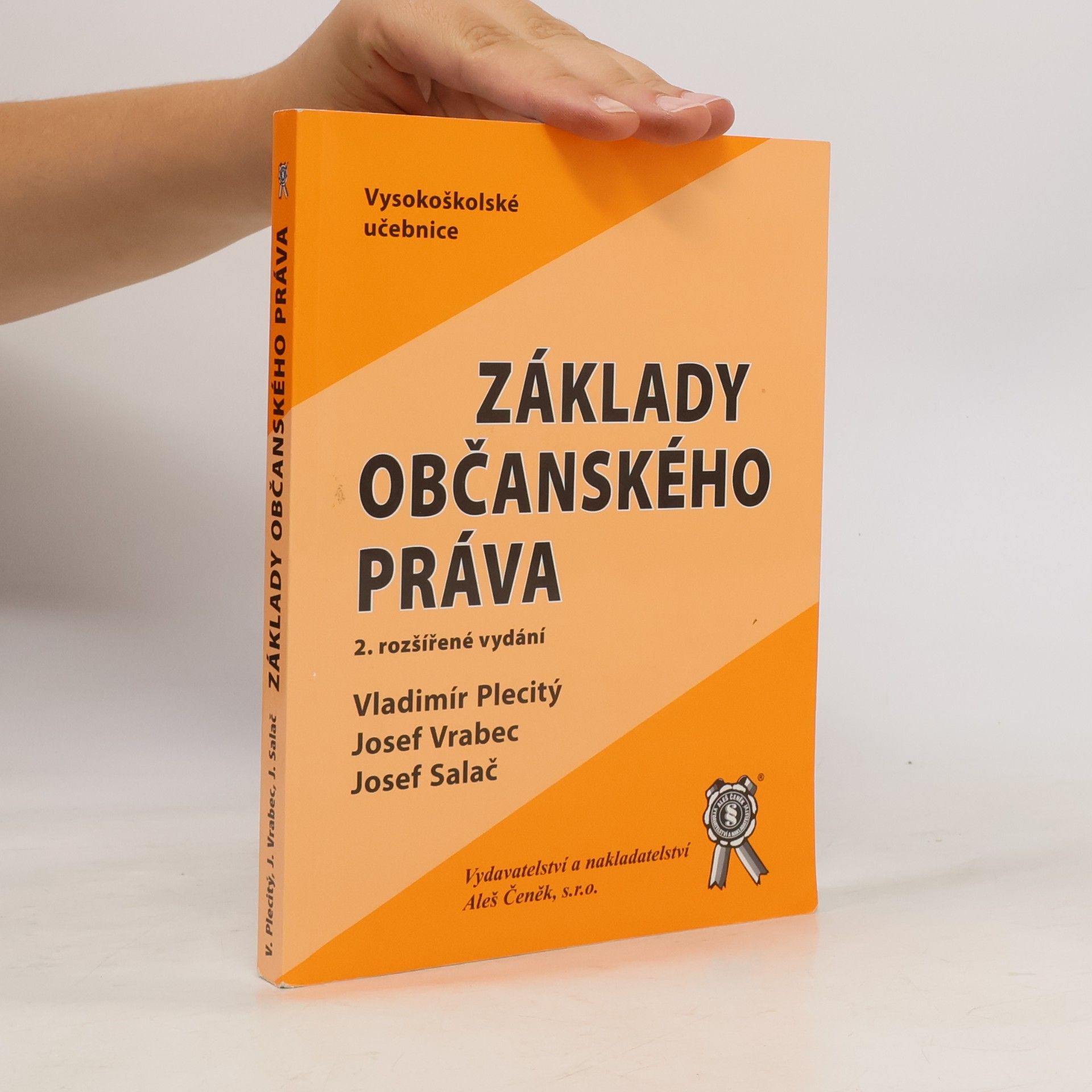 Josef Vrabec Základy občanského práva