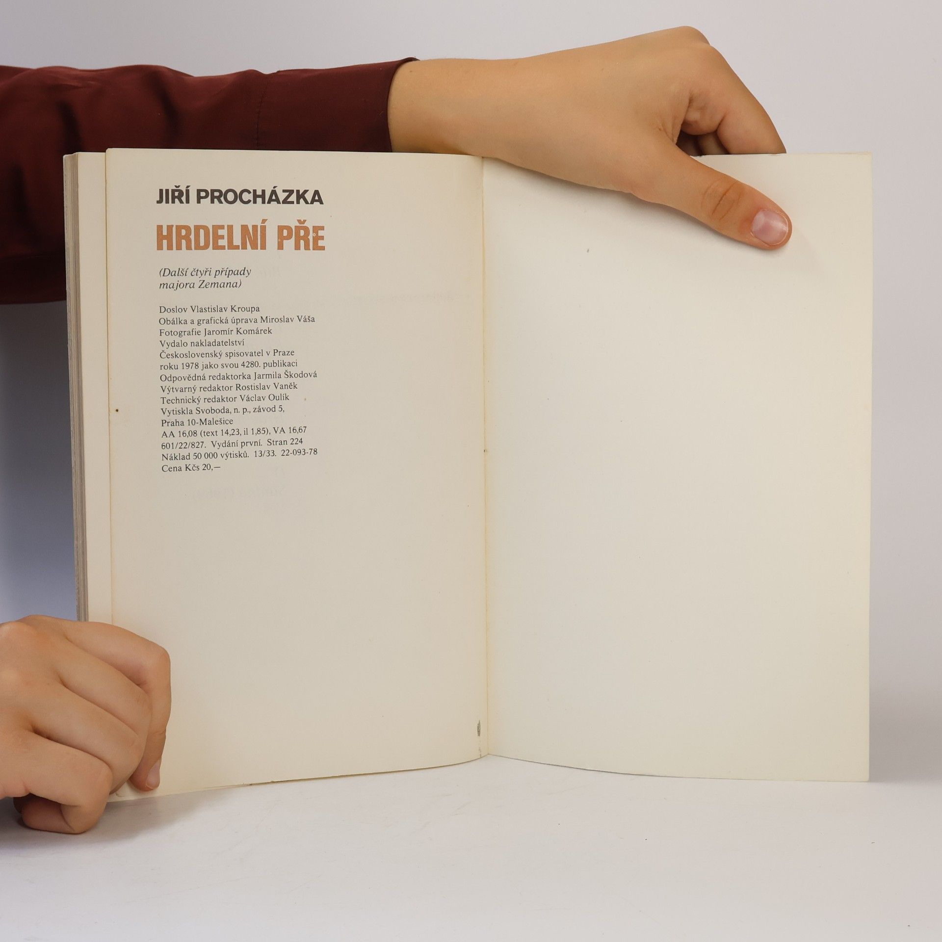Jiří Procházka Hrdelní pře
