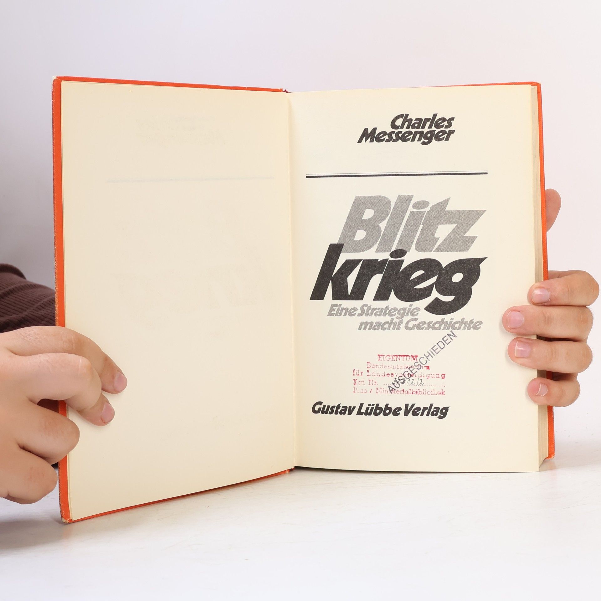 Charles Messenger Blitzkrieg