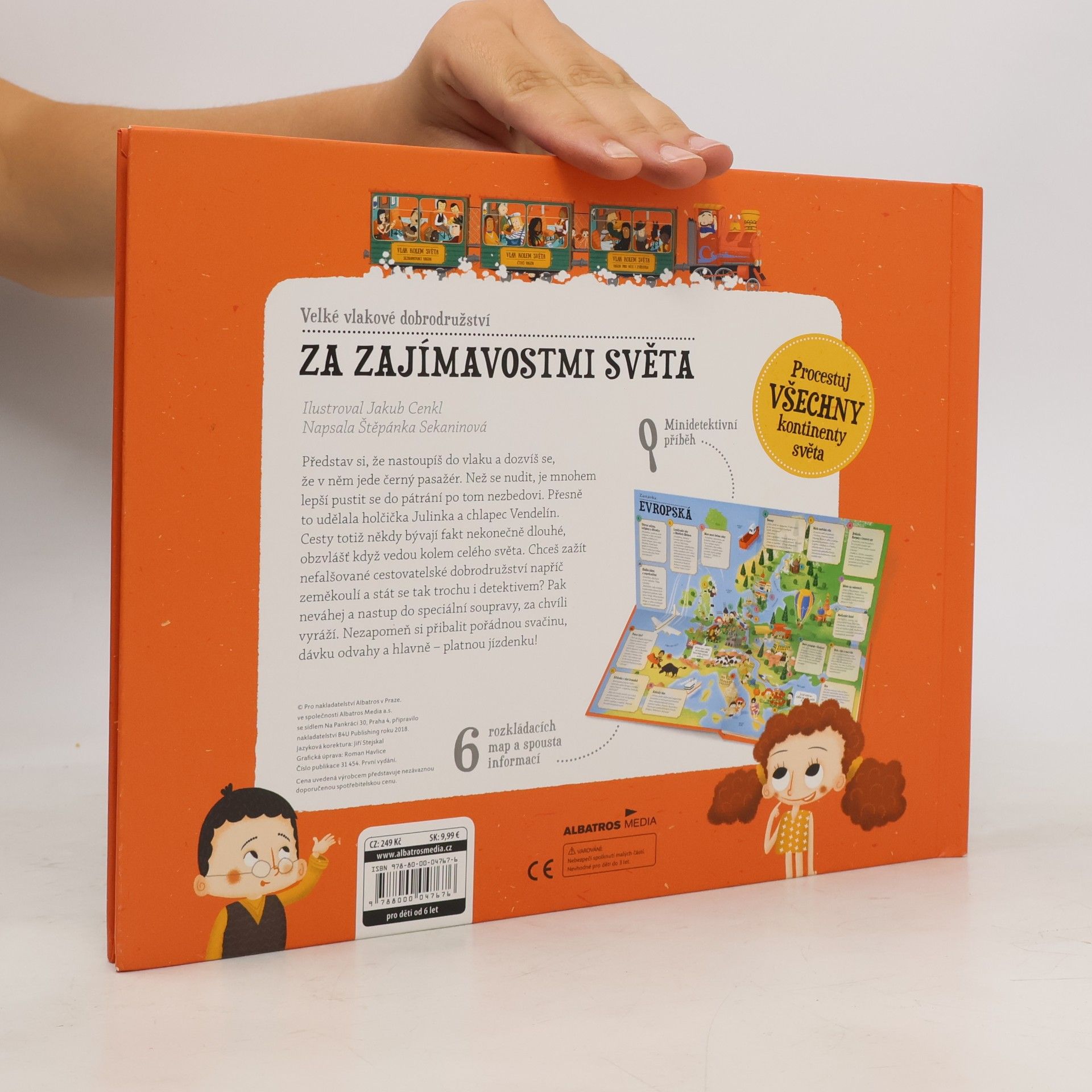 Štěpánka Sekaninová Velké vlakové dobrodružství - Za zajímavostmi světa