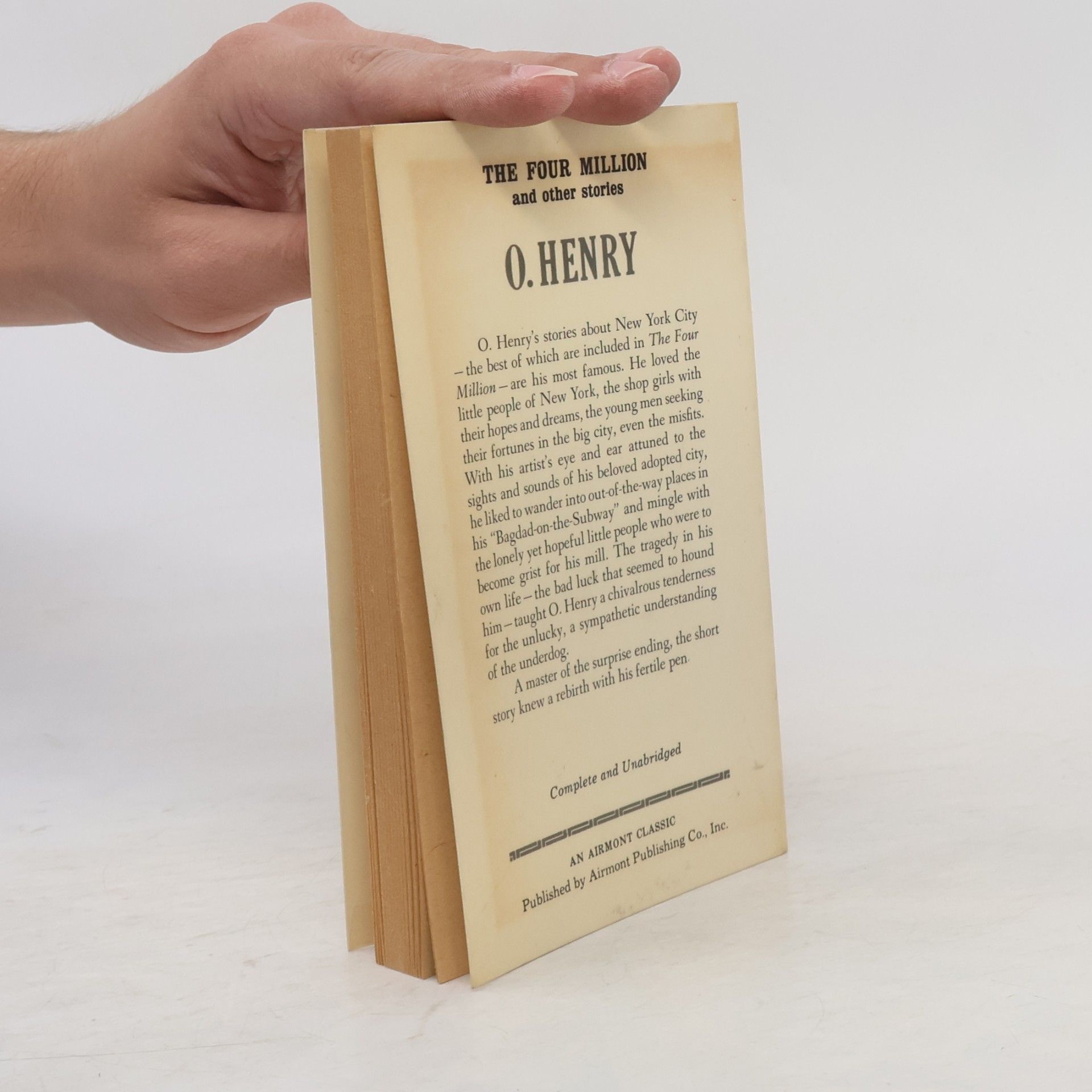 O. Henry The Four Million and Other Stories