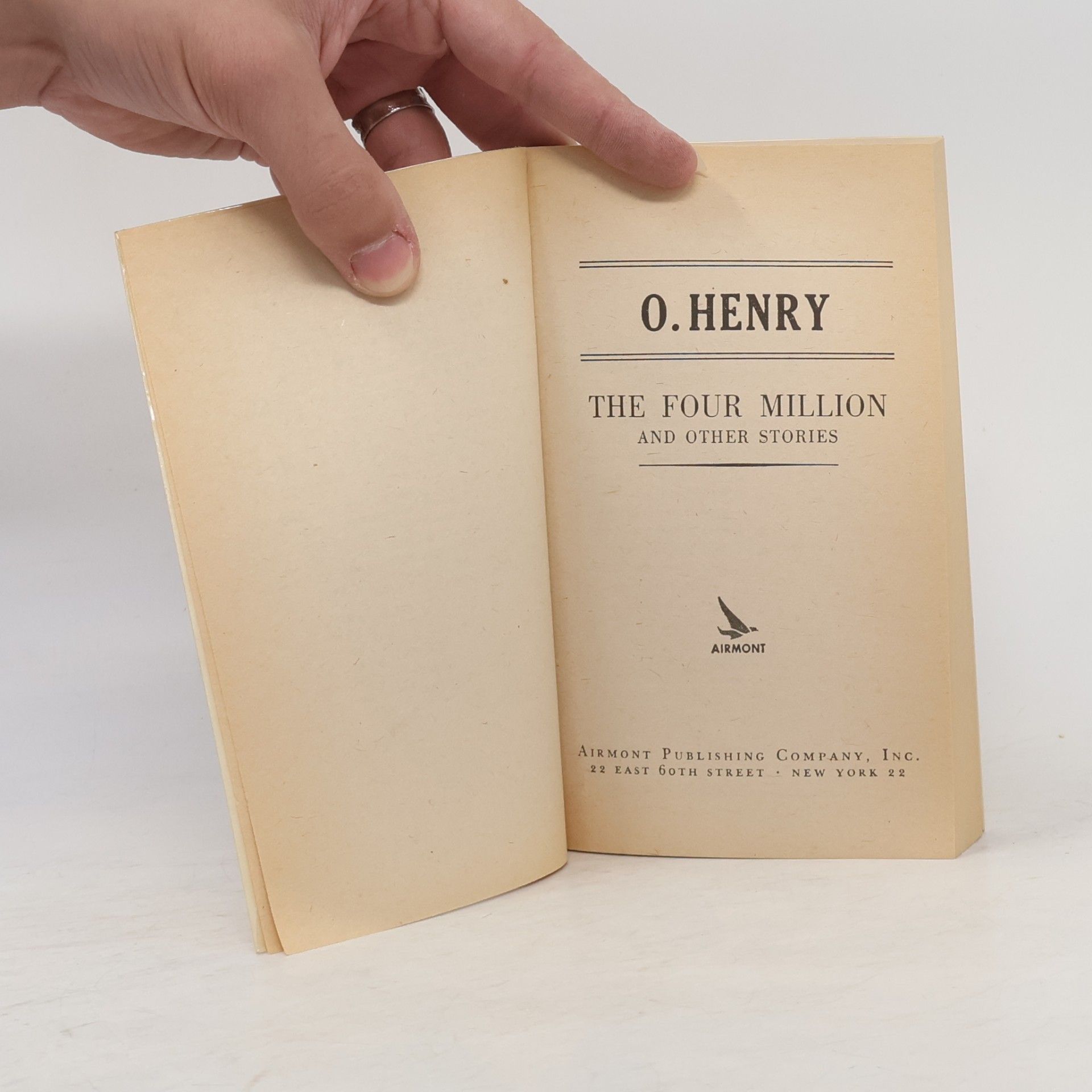 O. Henry The Four Million and Other Stories