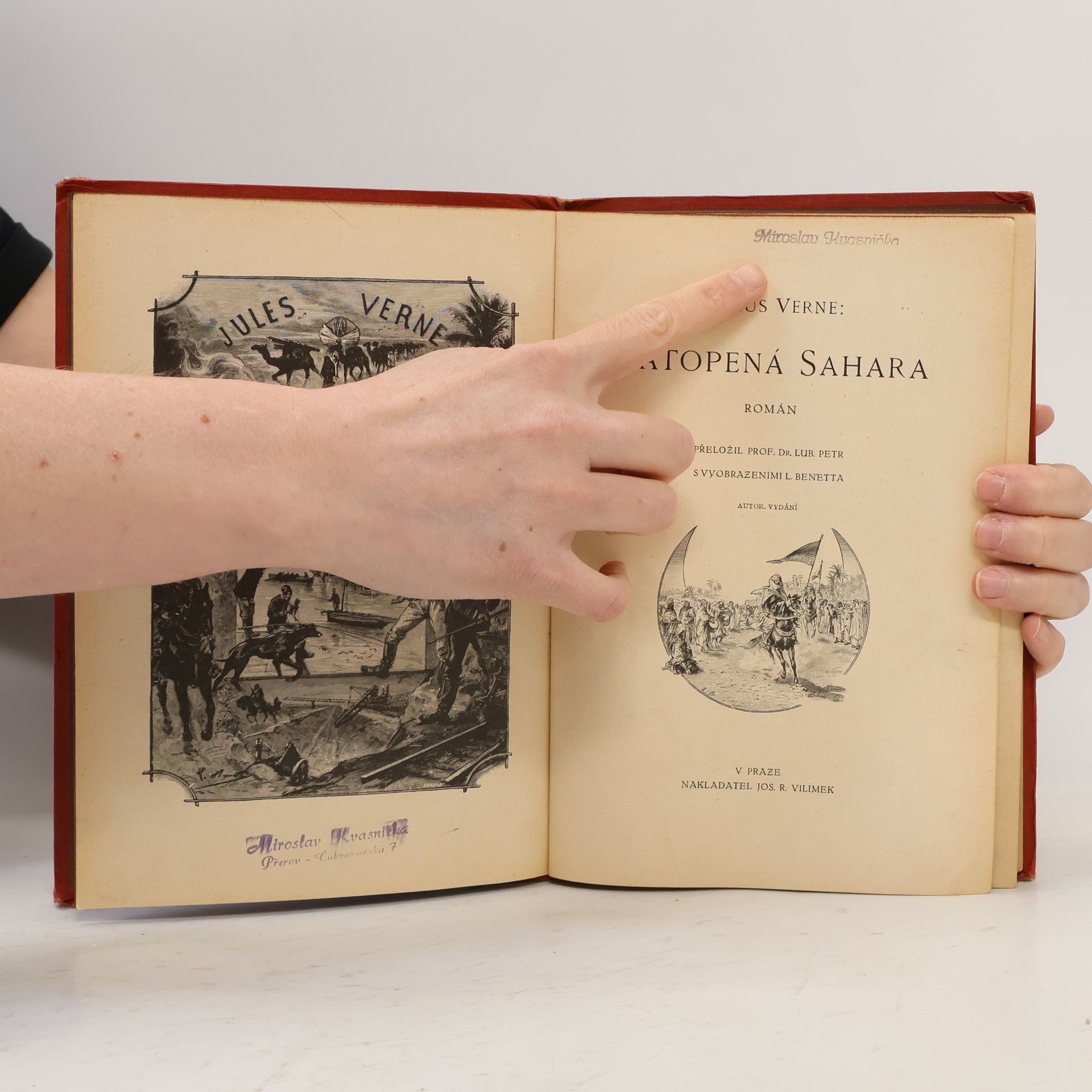 Jules Verne Zatopená Sahara