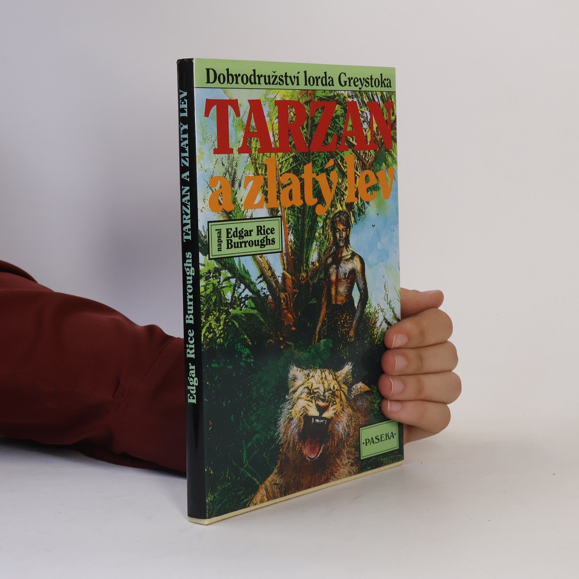 Edgar Rice Burroughs Tarzan a zlatý lev