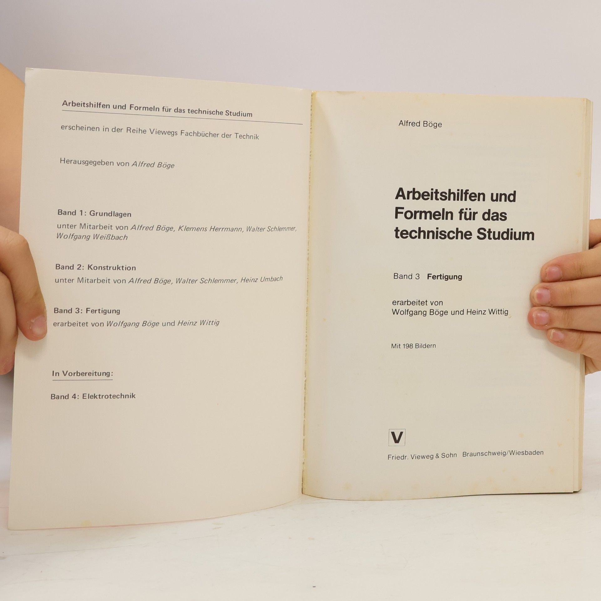 Alfred Böge Arbeitshilfen und Formeln für das technische Studium 3
