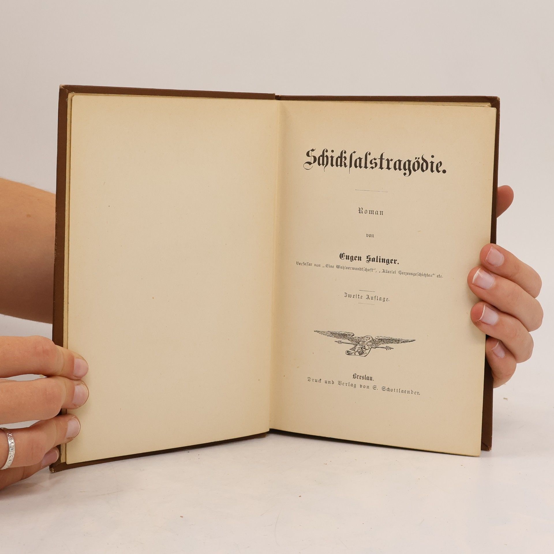 Eugen Salinger Schicksalstragödie