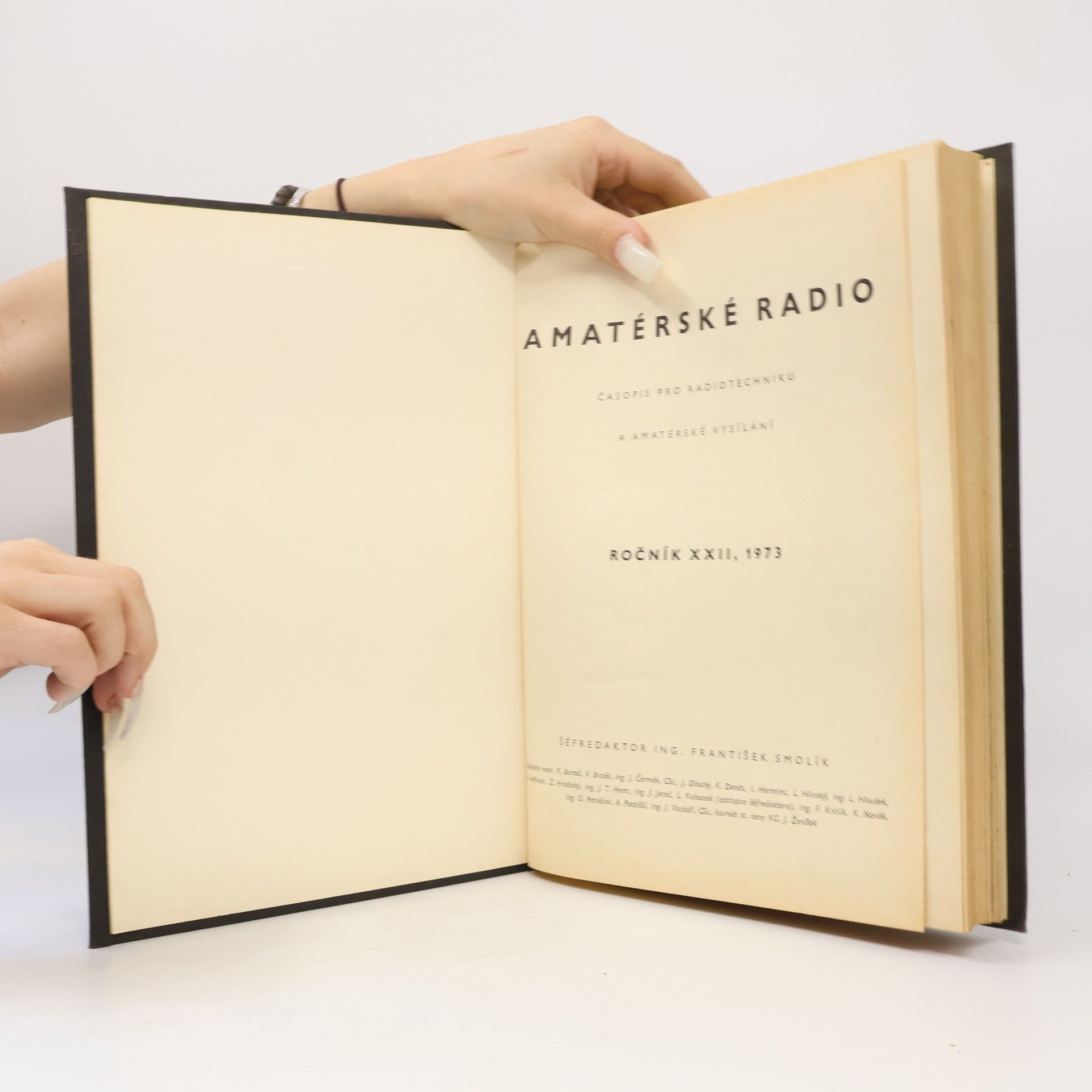 kolektiv Amatérské radio 1973