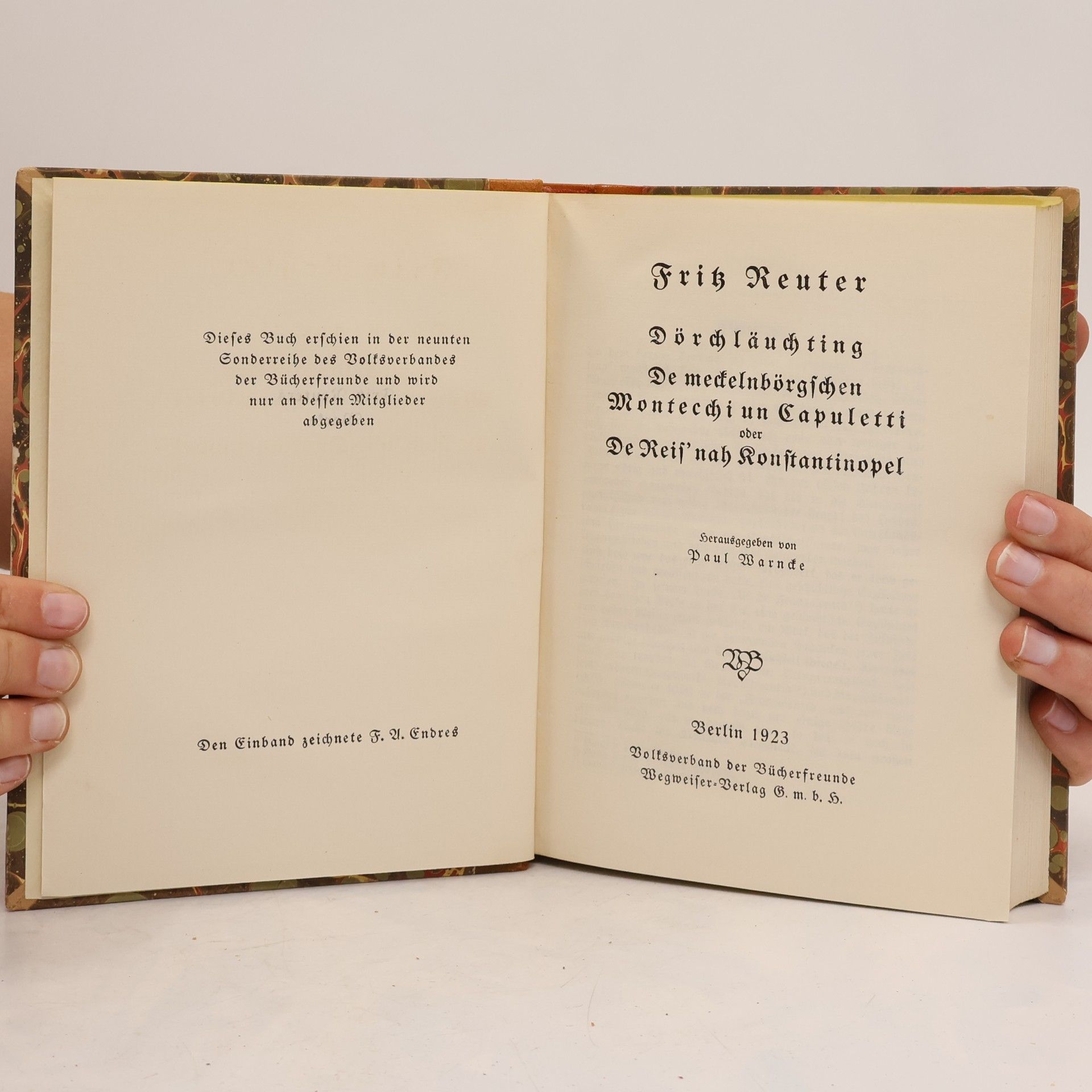 Fritz Reuter Dörchläuchting