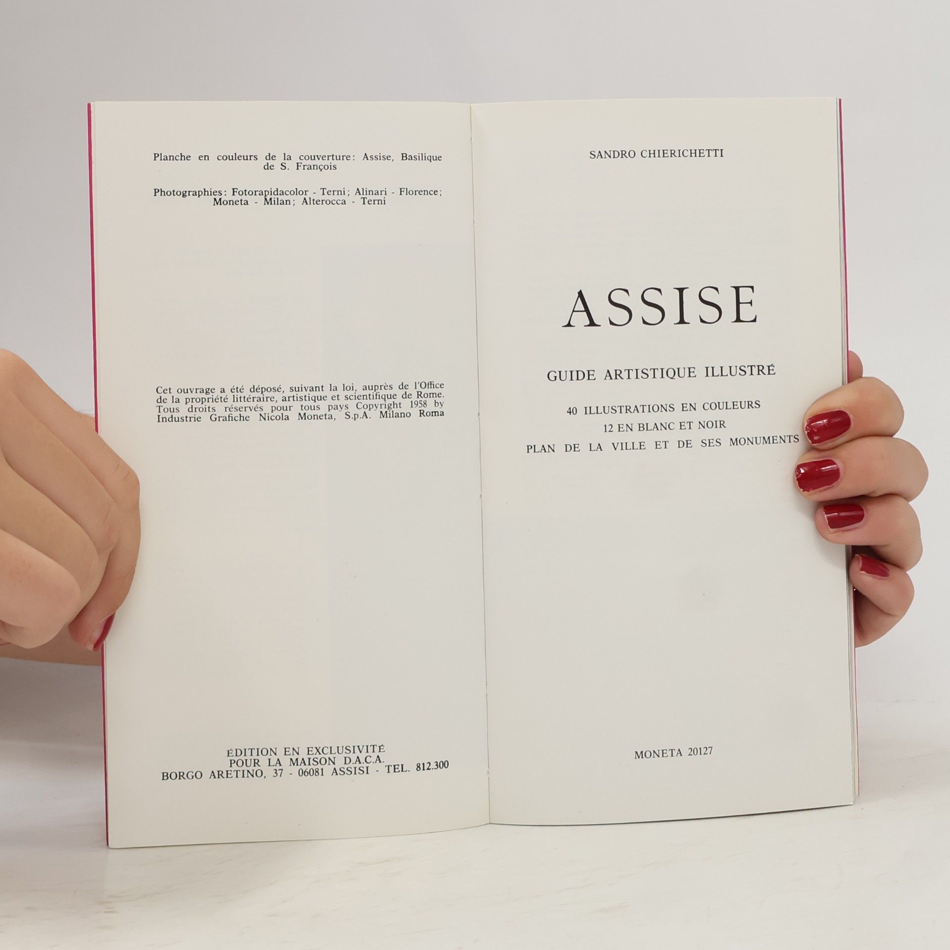 Autores varios Assise. Guide Artistique Illustré