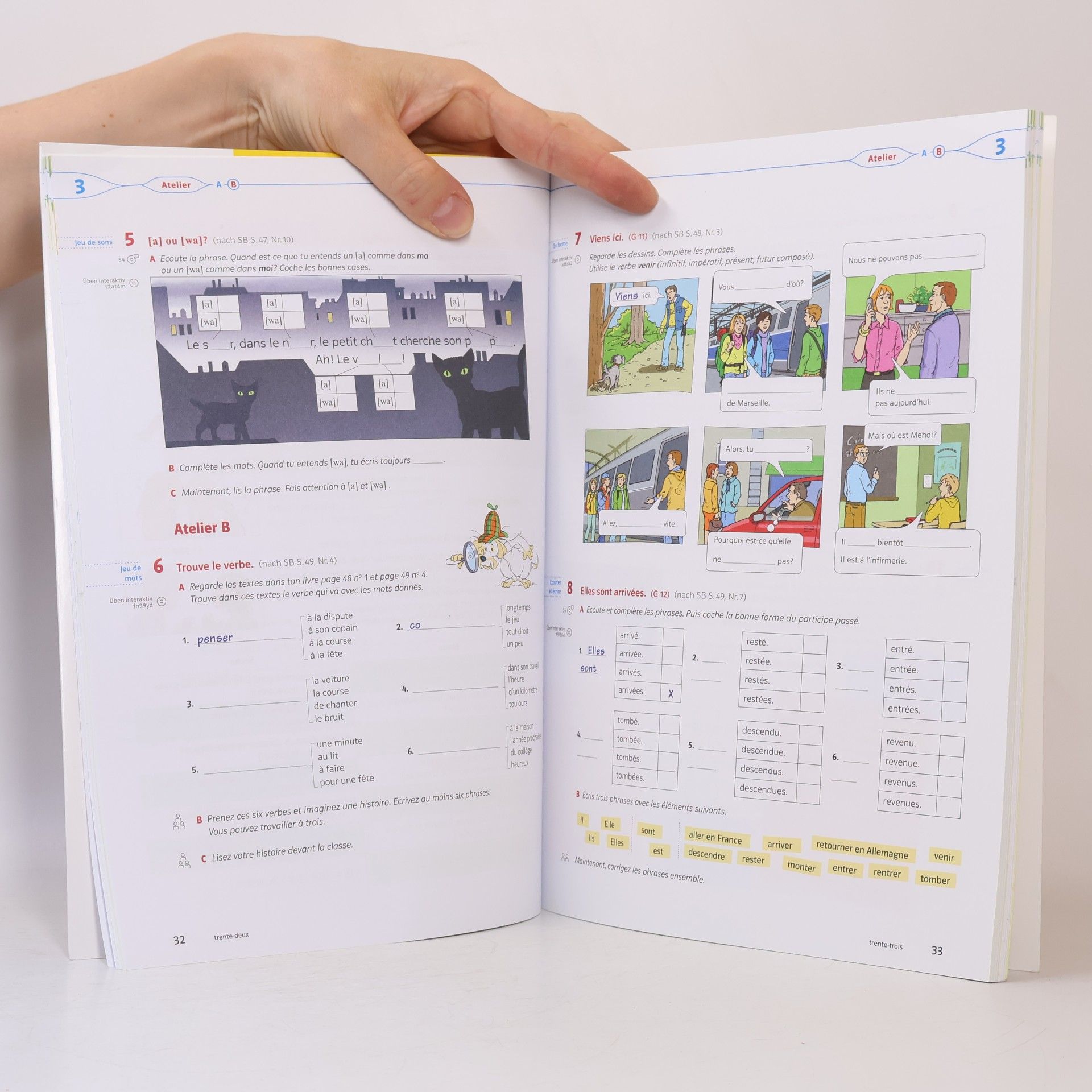 KLETT Cahier d'activités mit MP3-CD, Video-DVD und Übungssoftware