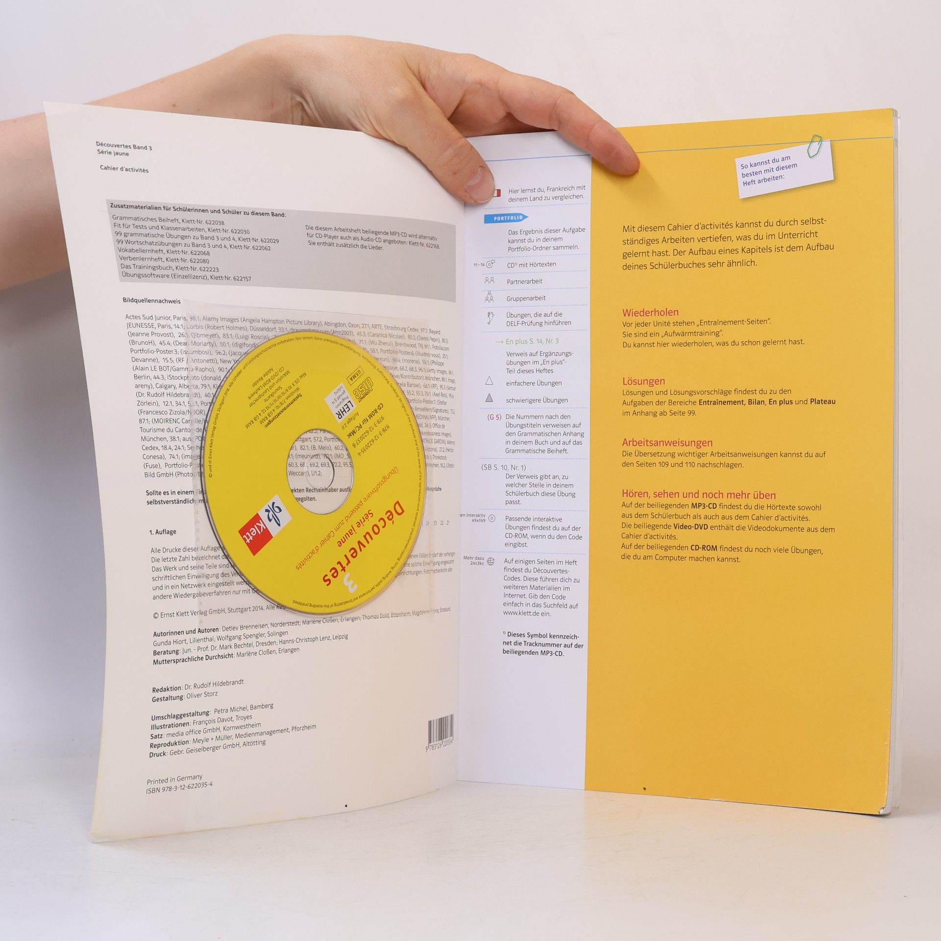 Autorenkollektiv Cahier d'activités mit MP3-CD, Video-DVD und Übungssoftware