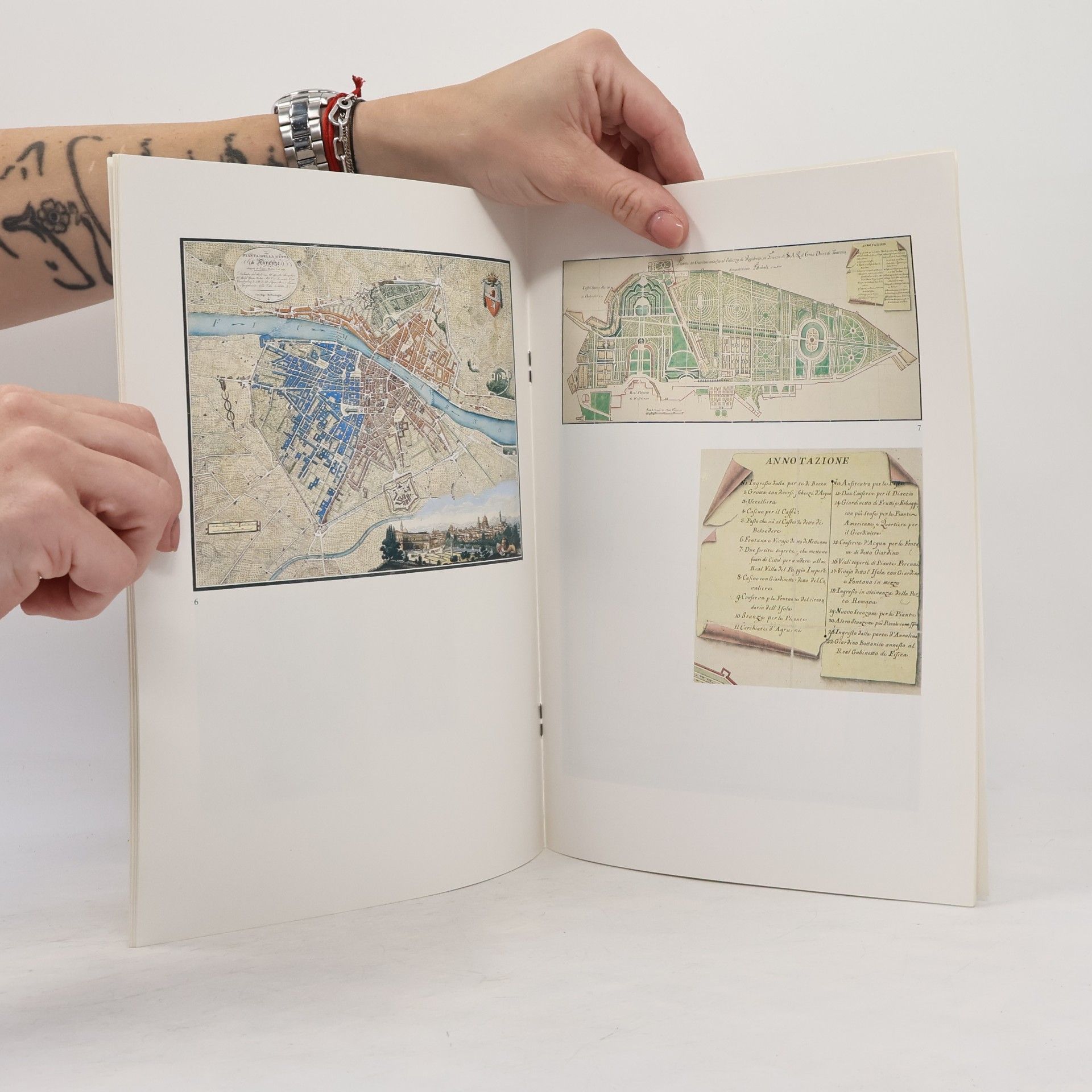Autorenkollektiv Italské Toskánsko na mapách a plánech 18. a 19. století : z rodinného archívu toskánských Habsburků