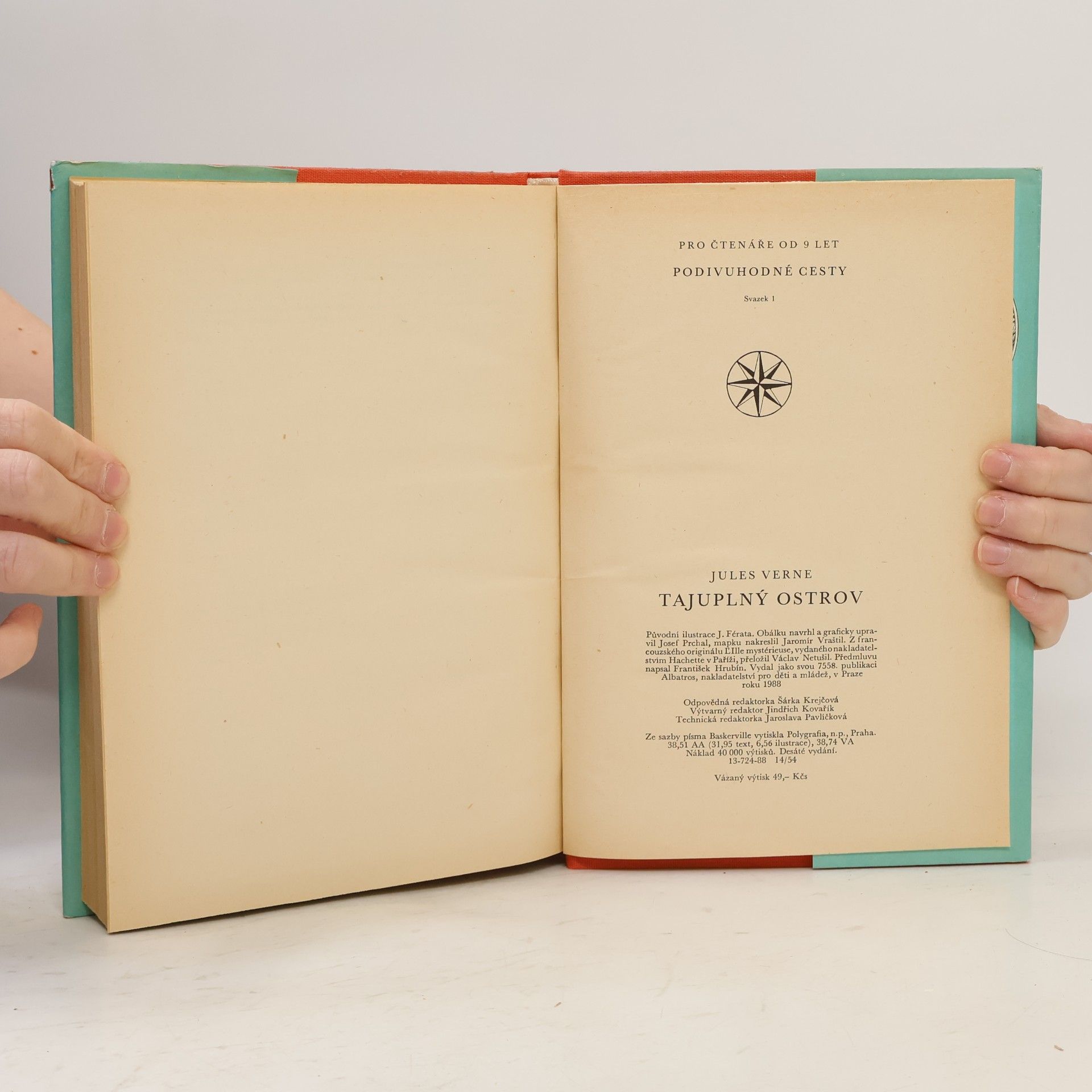 Jules Verne Tajuplný ostrov