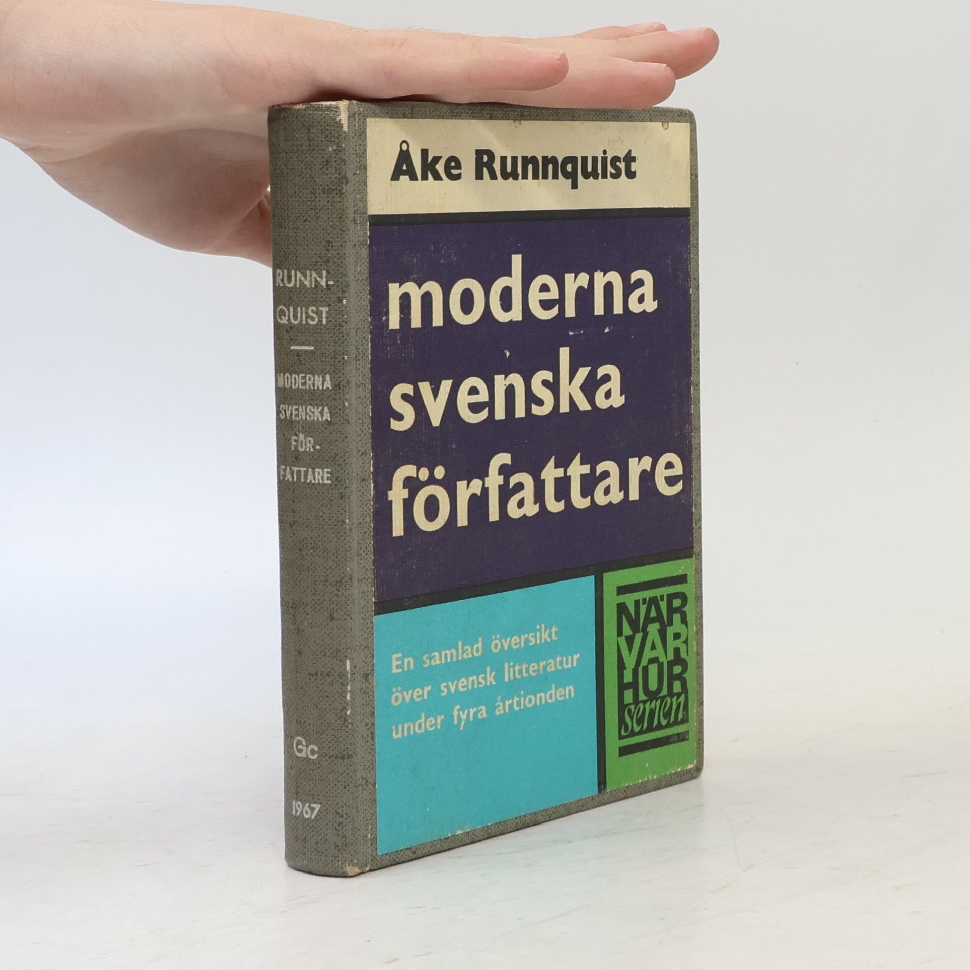 Ake Runnquist Moderna svenska författare