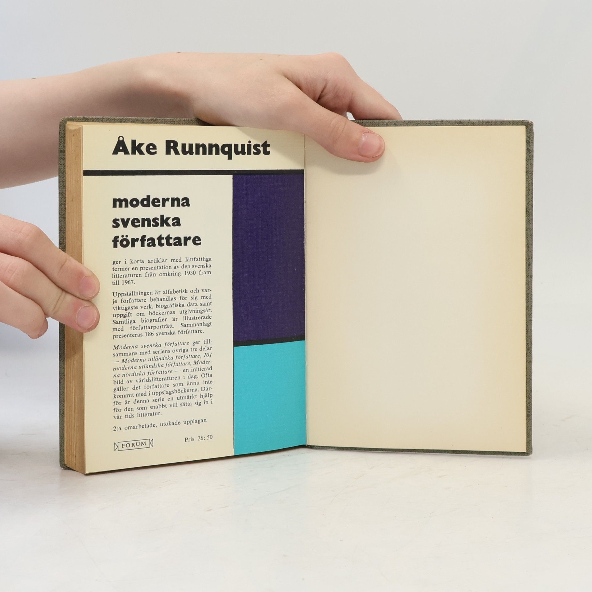 Ake Runnquist Moderna svenska författare