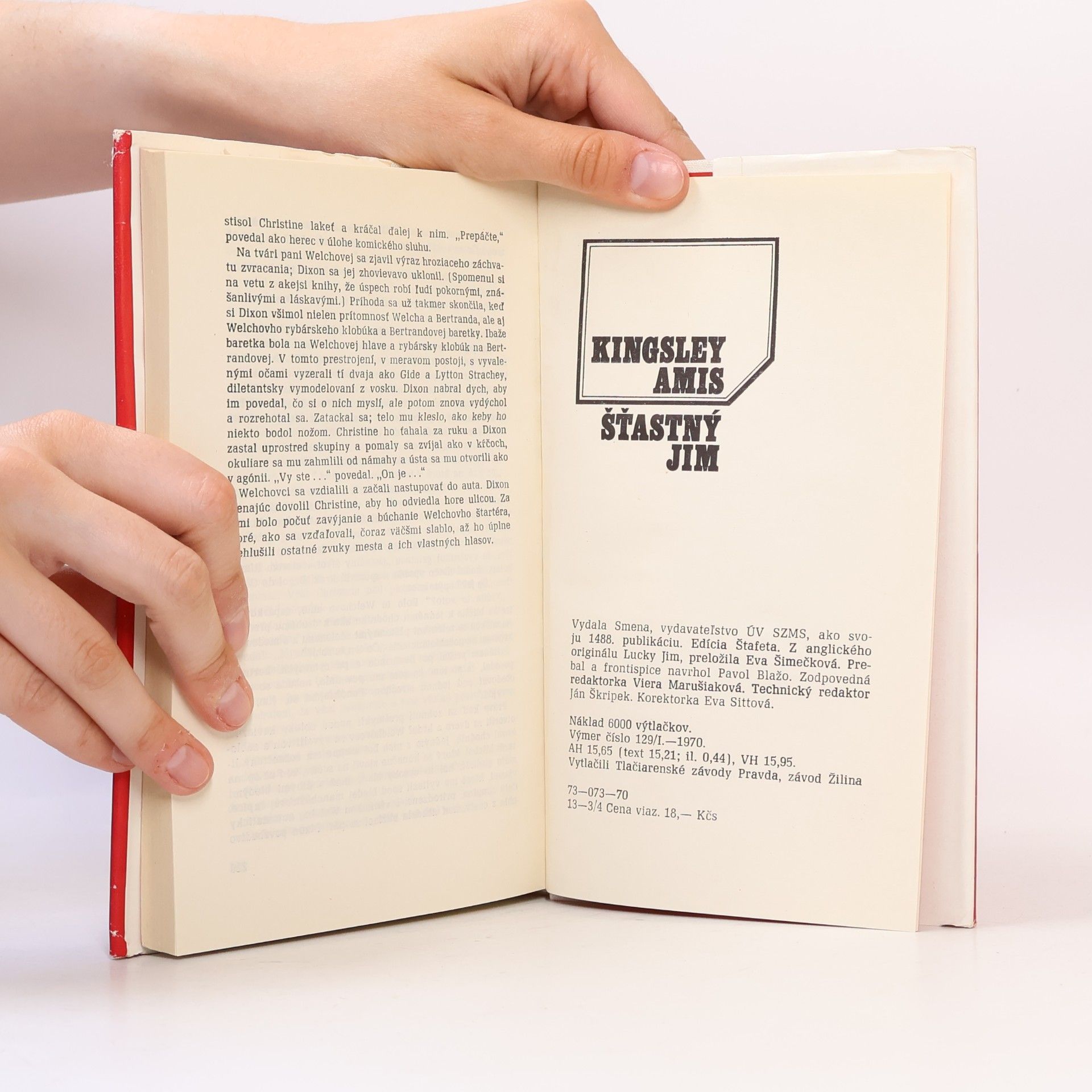 Kingsley Amis Šťastný Jim