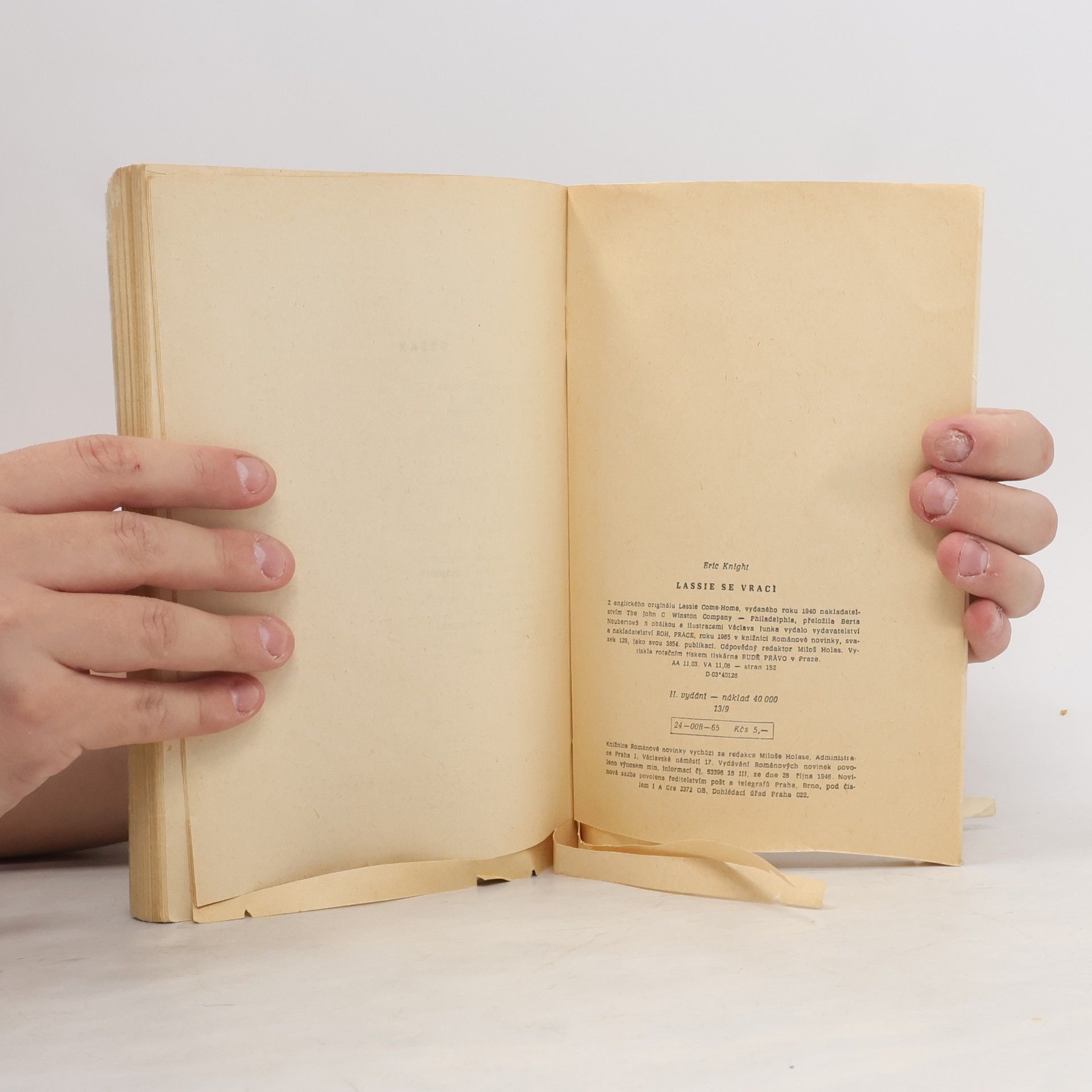 Eric Knight Lassie se vrací