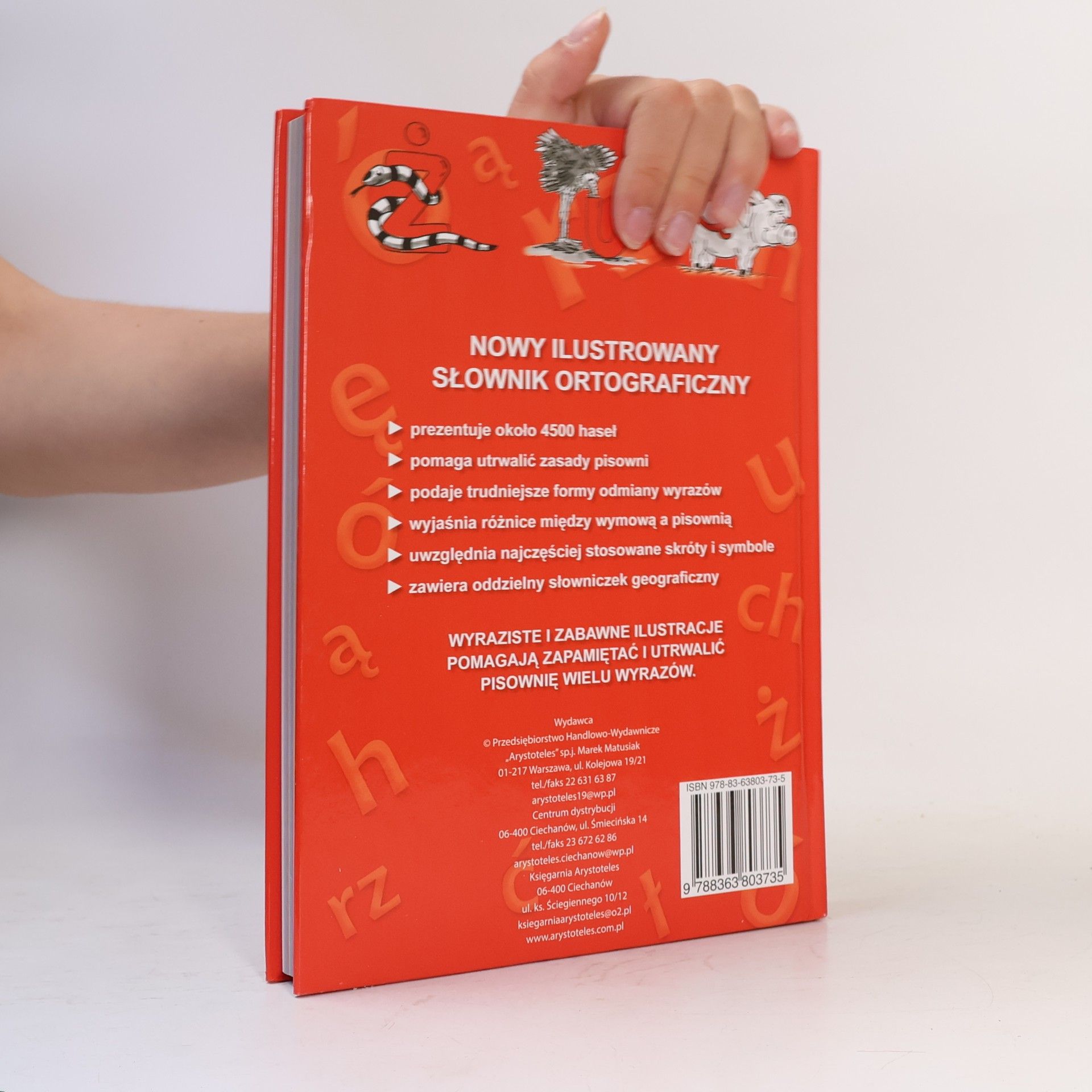 Zbigniew Płażewski Nowy ilustrowany słownik ortograficzny z płytą CD