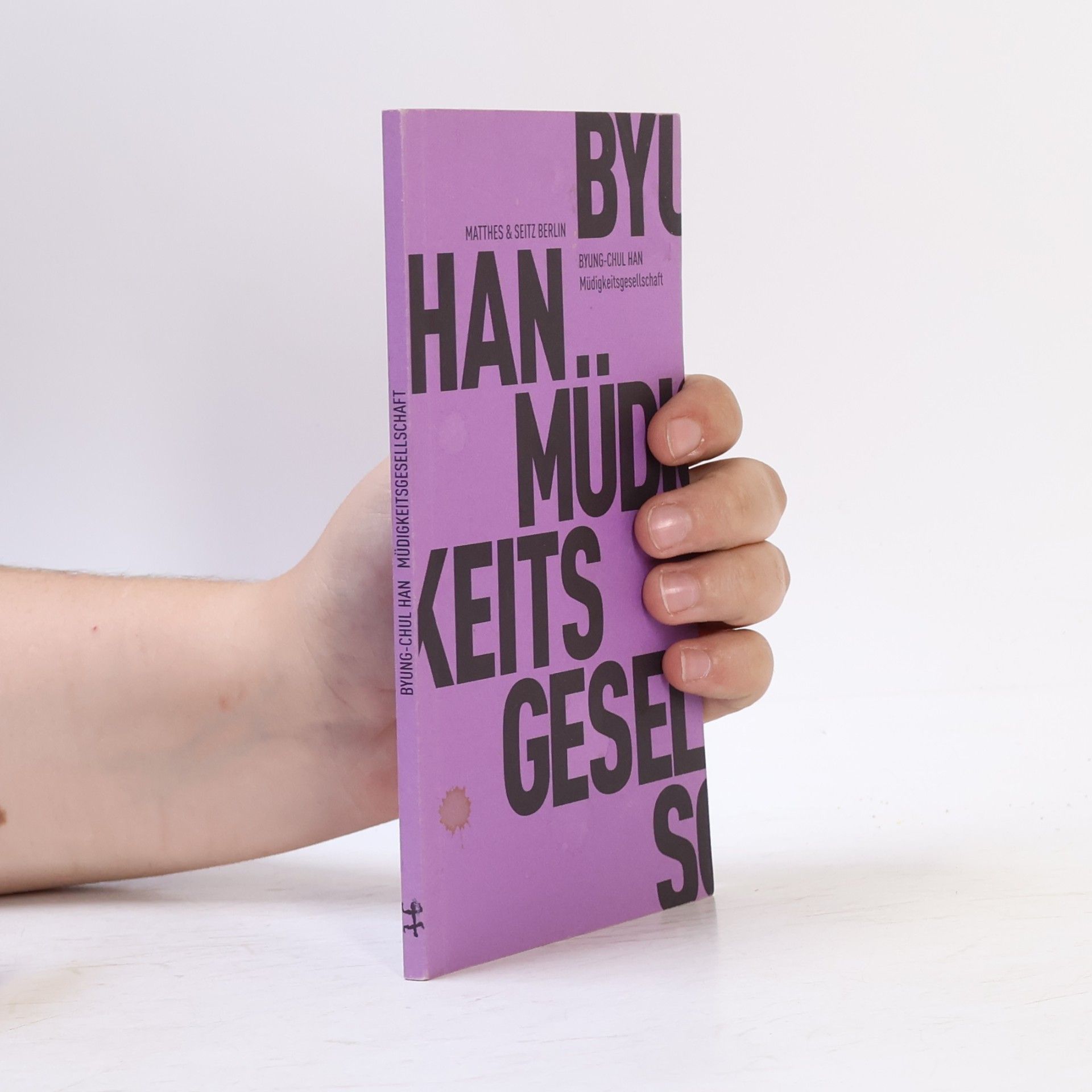 Han Byung Chul Müdigkeitsgesellschaft