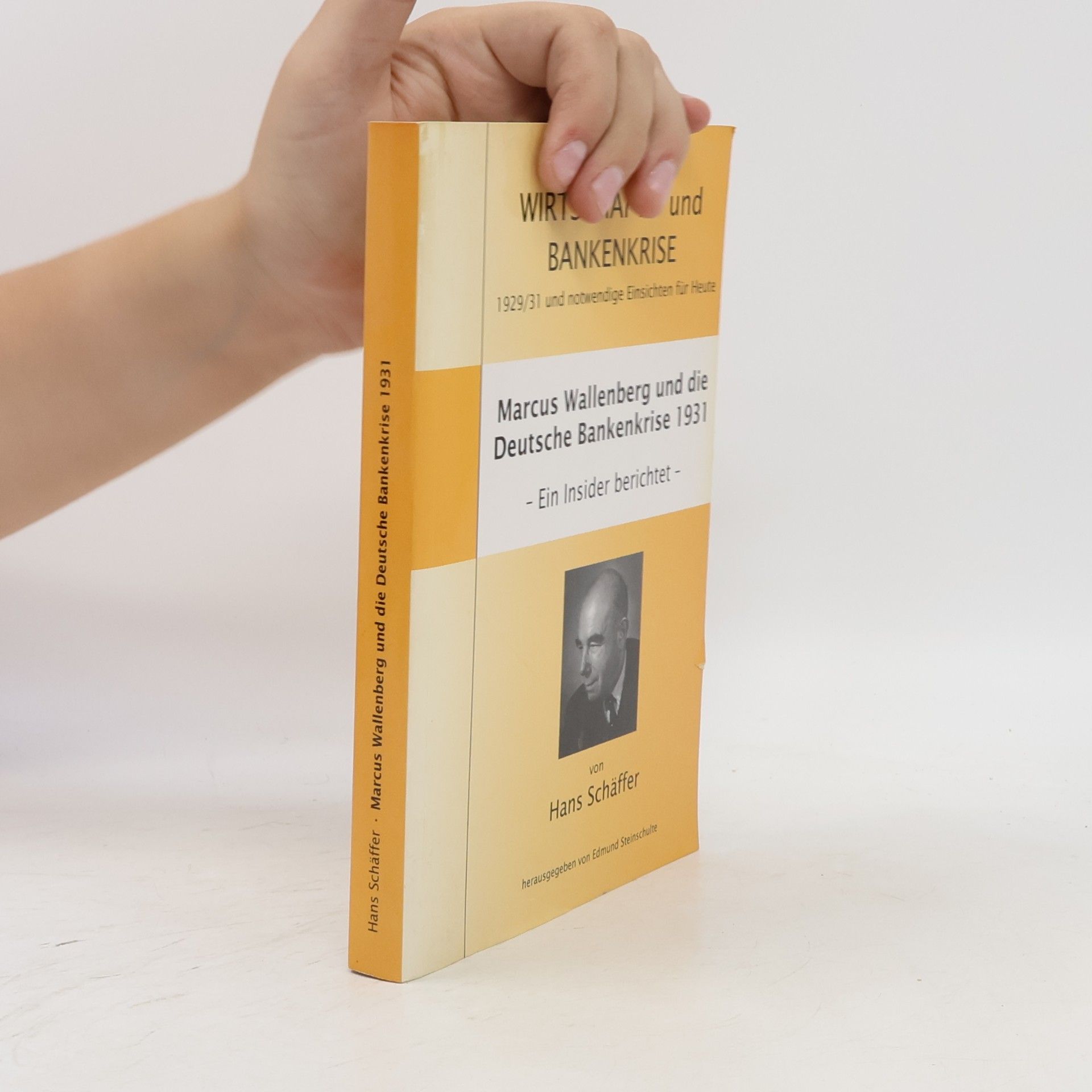 Hartmut Cramer Marcus Wallenberg und die deutsche Bankenkrise 1931