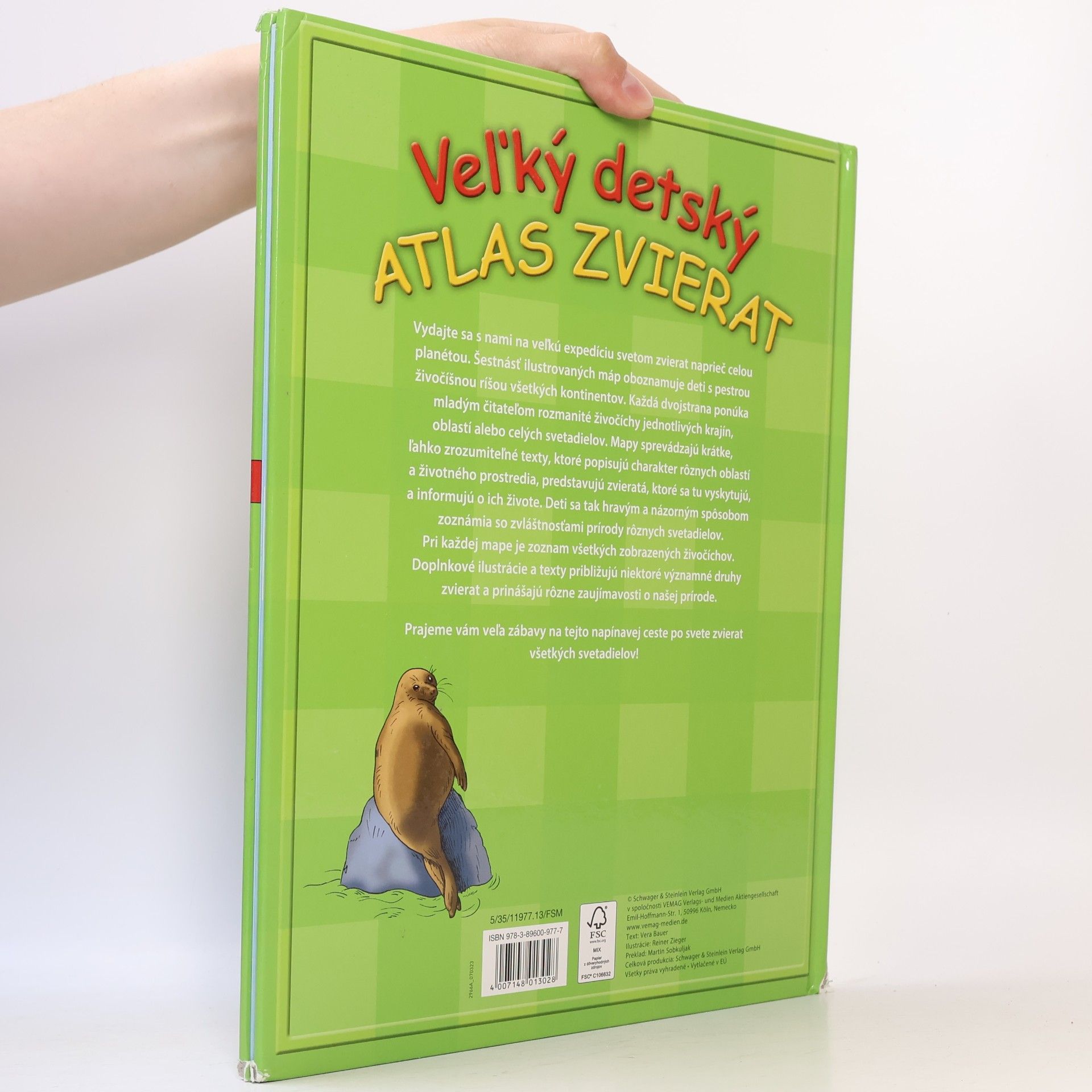 Autorenkollektiv Veľký detský atlas zvierat