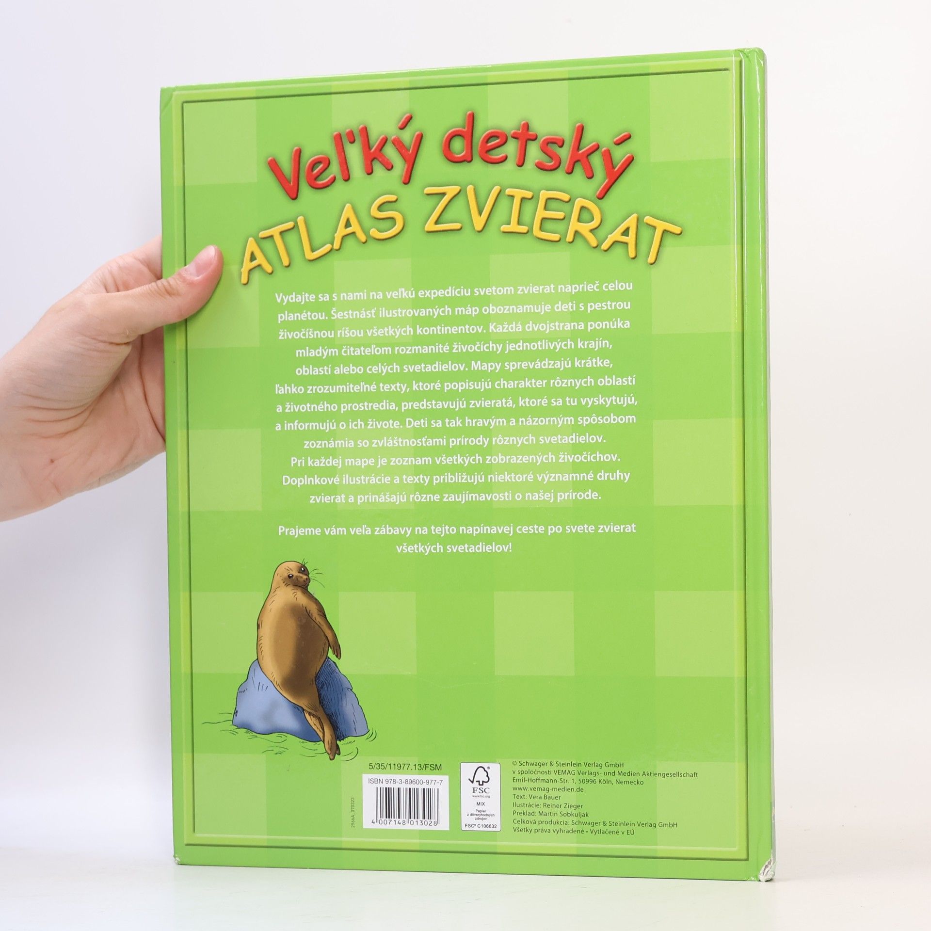 Autorenkollektiv Veľký detský atlas zvierat