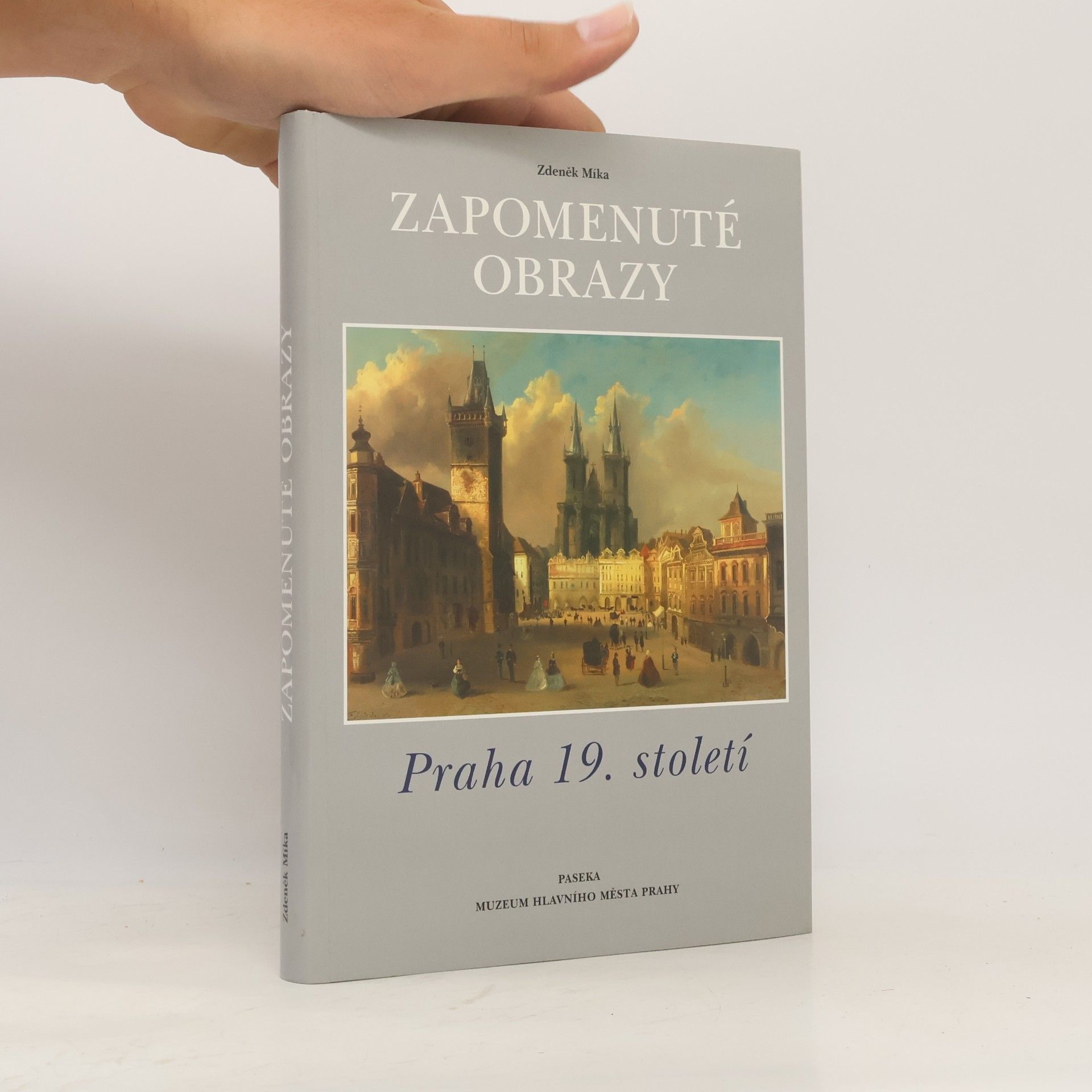 Zdeněk Míka Zapomenuté obrazy. Praha 19. století