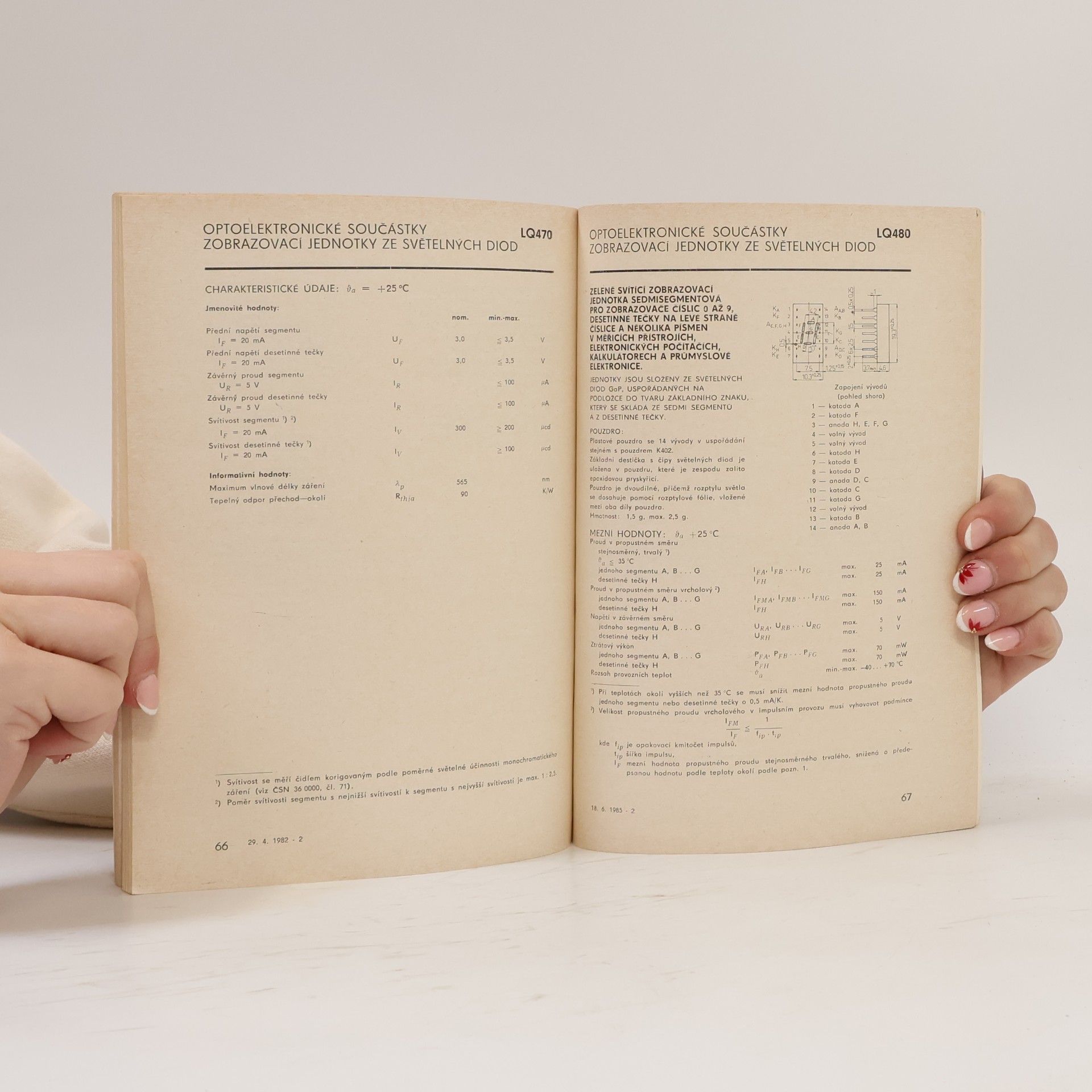Autores varios Optoelektronické součástky