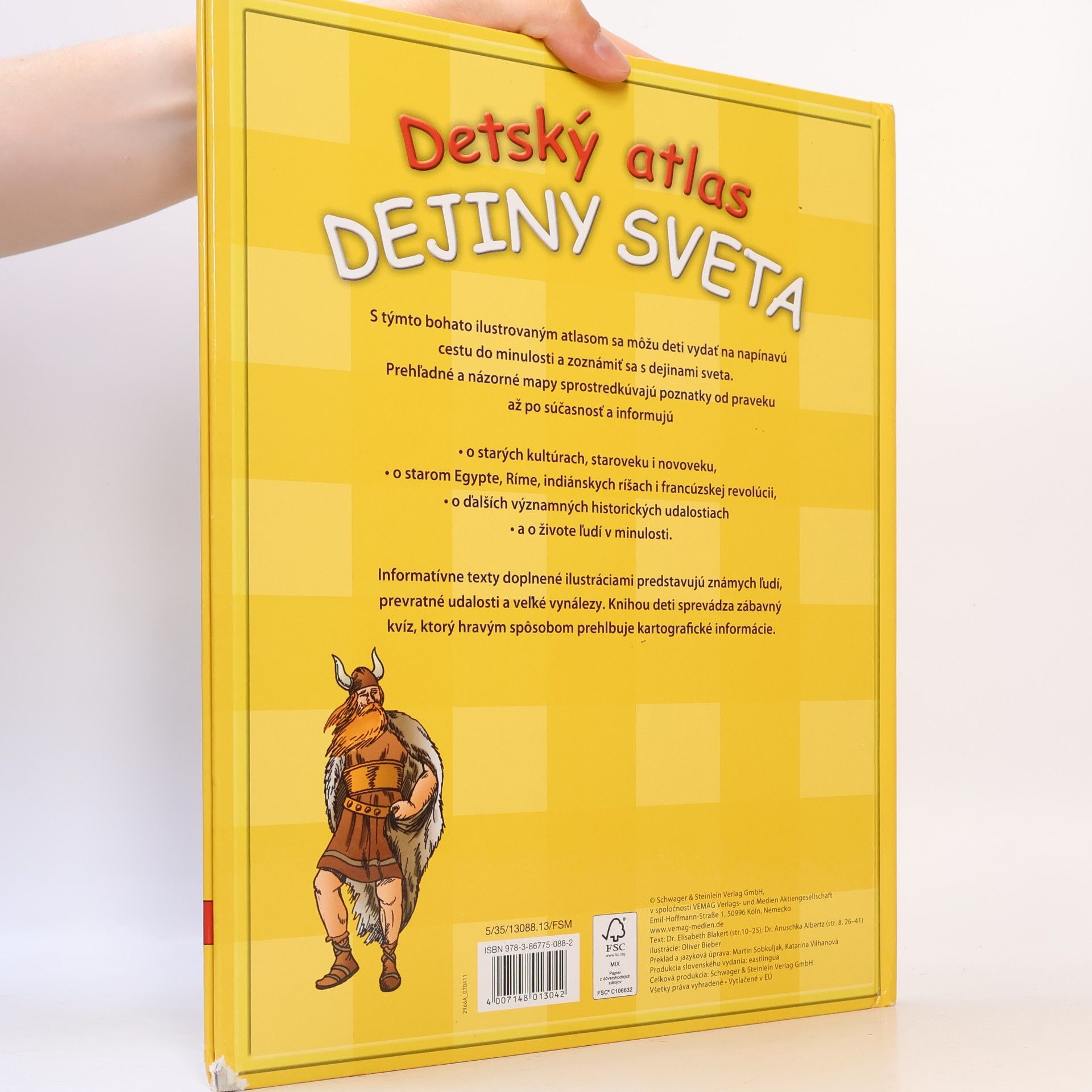 Autorenkollektiv Detský atlas. Dejiny sveta